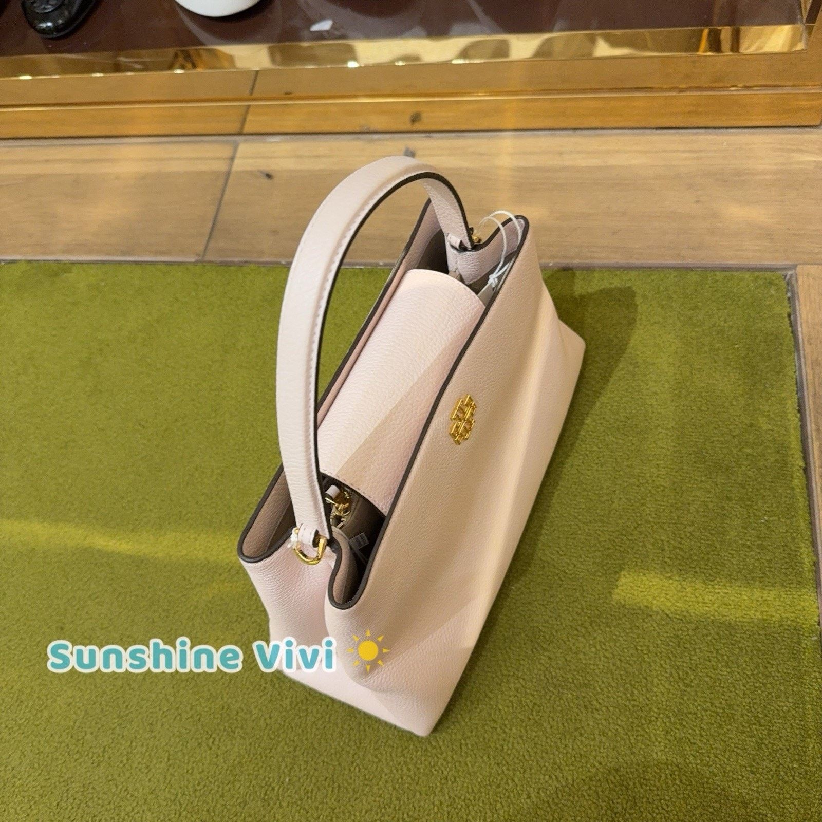 Tory Burch NWT Tory Burch 160639 Large Britten Satchel Bag Size ONE SIZE - 3 Thumbnail