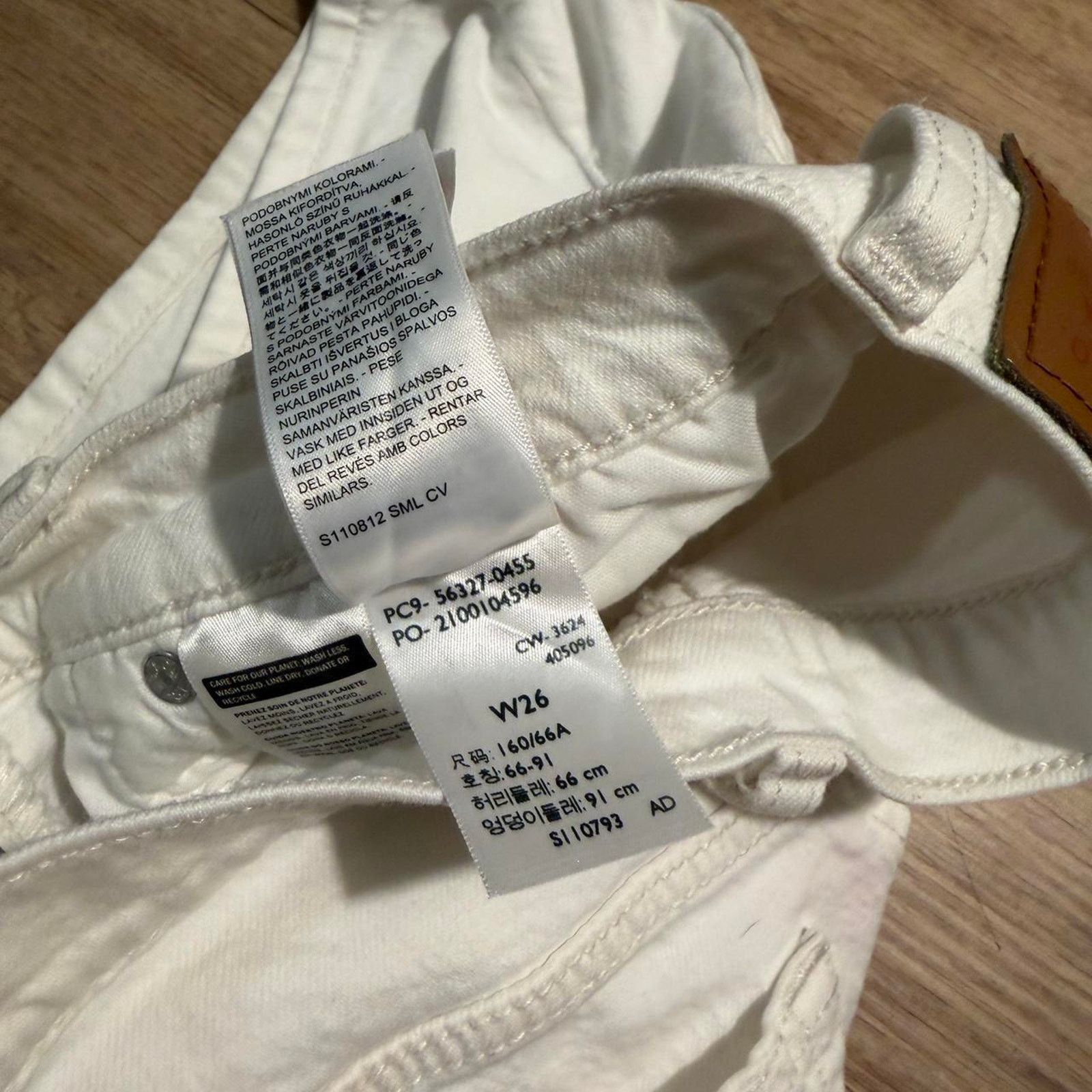 Levi's Levis white 501 denim shorts Size 26" / US 2 / IT 38 - 5 Thumbnail