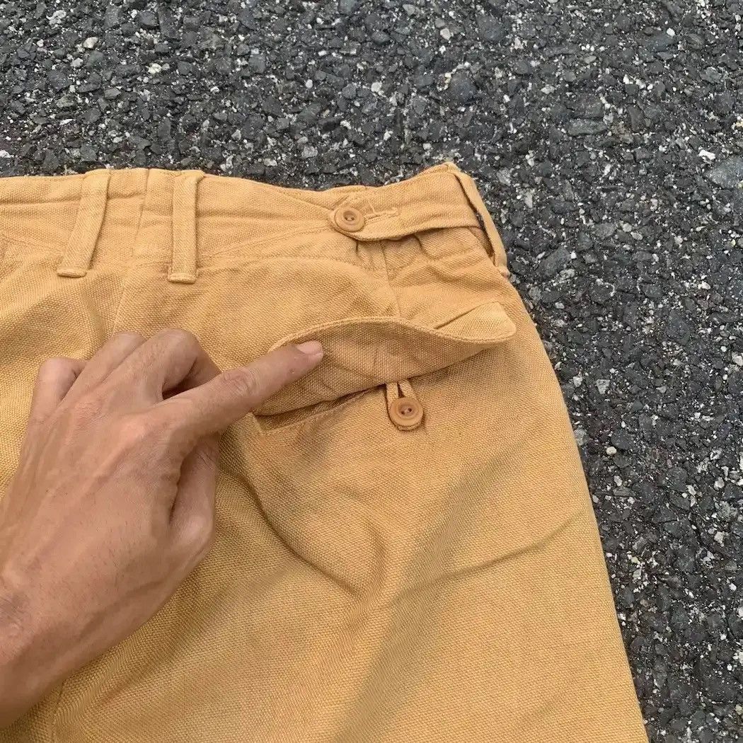 45rpm VINTAGE 45RPM JAPAN TROUSER DUCKCANVAS FADED VERY RARE PANTS Size US 26 / EU 42 - 14 Thumbnail