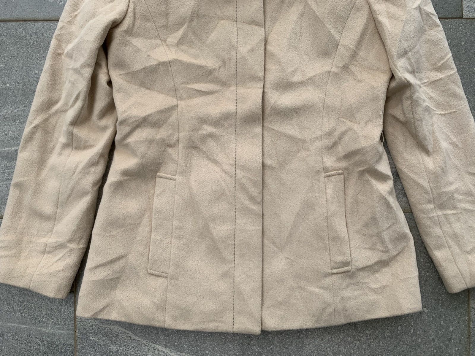 Yohji Yamamoto La Chambre D’ine by Yohji Yamamoto Rabbit Fur Wool Jacket Size XS / US 0-2 / IT 36-38 - 2 Thumbnail