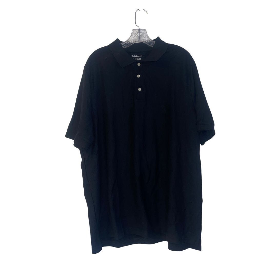 Croft & Barrow Croft & Barrow Black Polo Short Sleeve Shirt XL Cotton Casua Size US XL / EU 56 / 4 - 1 Thumbnail