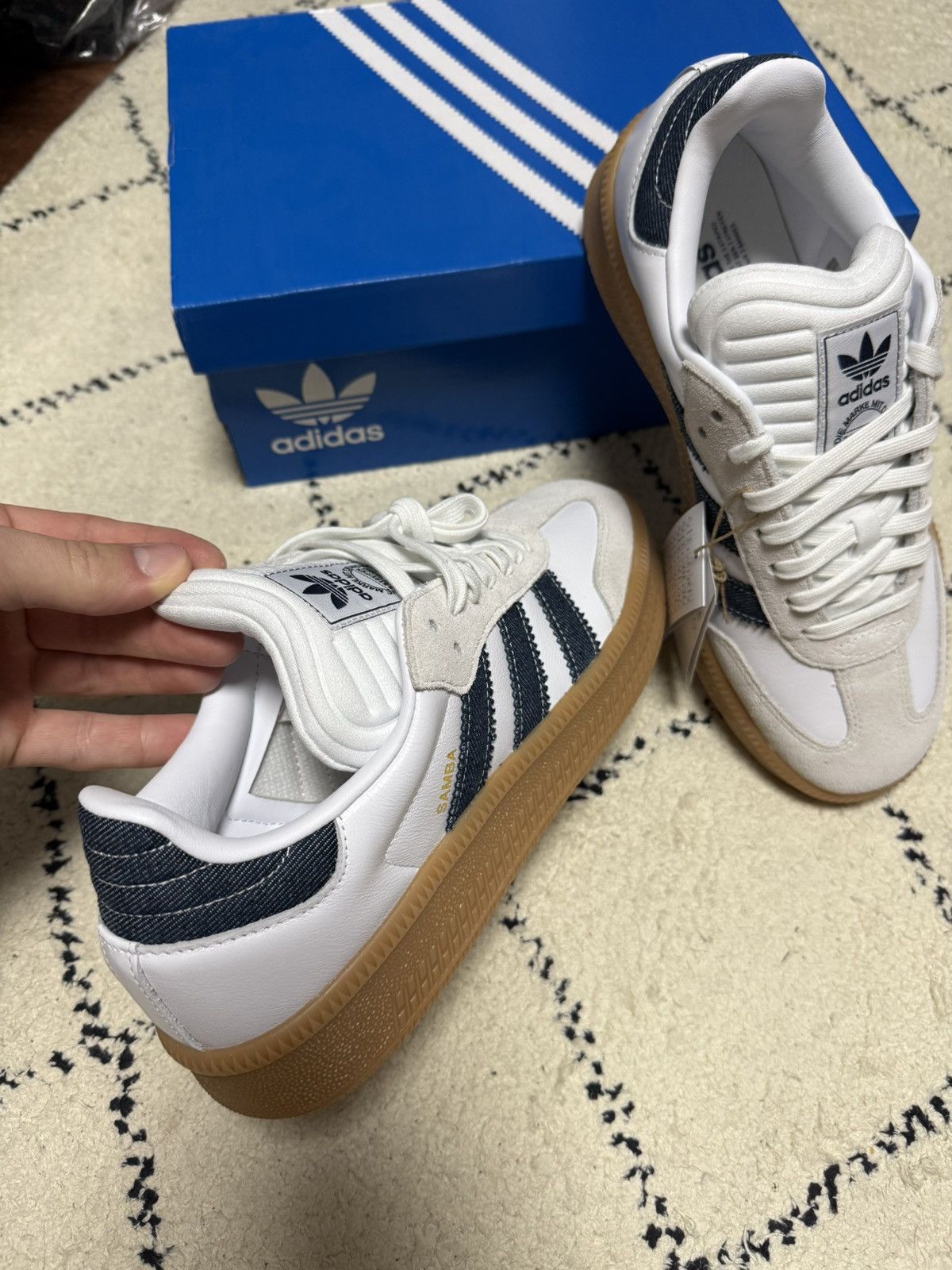 Adidas Adidas samba xlg Size US 9 / EU 42 - 3 Thumbnail
