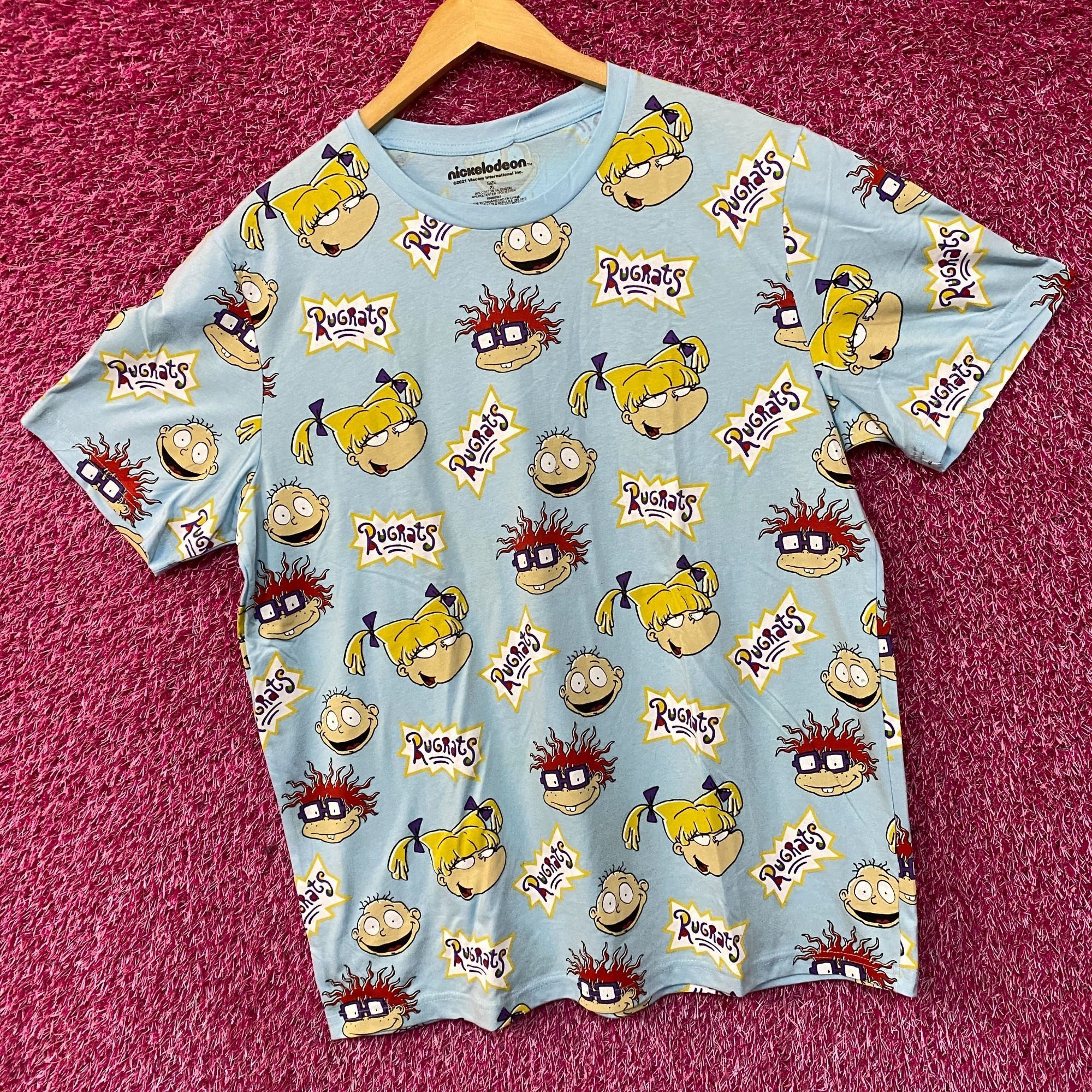 Nickelodeon Nickelodeon Rugrats Big Head Cast T-Shirt Size Extra Large Size US XL / EU 56 / 4 - 3 Thumbnail