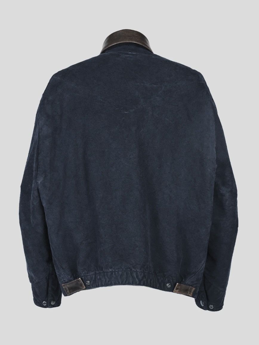 新品未使用‼️VUJADE KIRK HEAVY WORK JACKET 2025 KIRK HEAVY WORK JACKET IN CANVAS & NAPPA LEATHER – VUJA DÉ