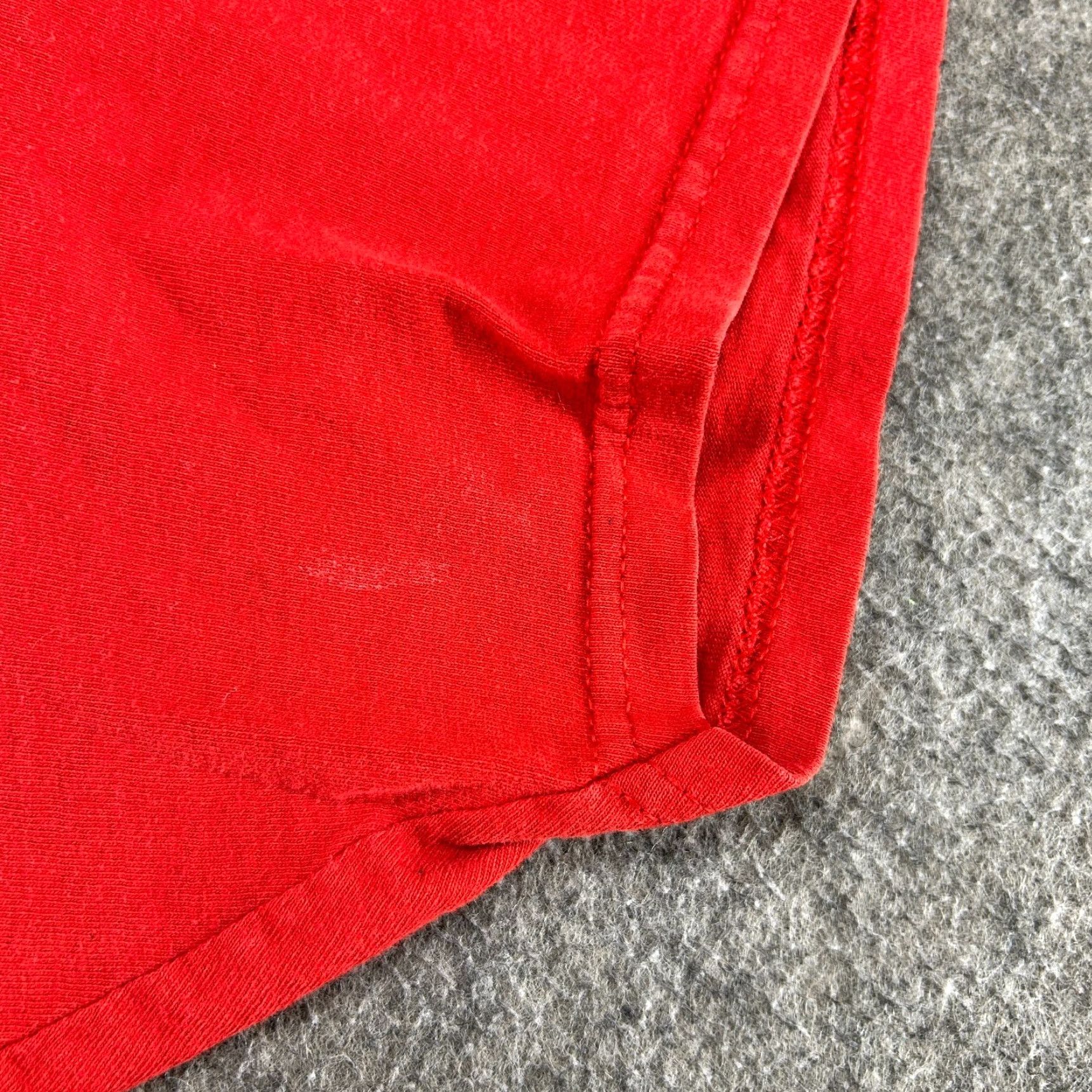 Hurley VINTAGE Hurley Shirt Mens 2XL Red Regular Fit Spellout Cyber Skater Cotton Y2K Size US XXL / EU 58 / 5 - 2 Thumbnail