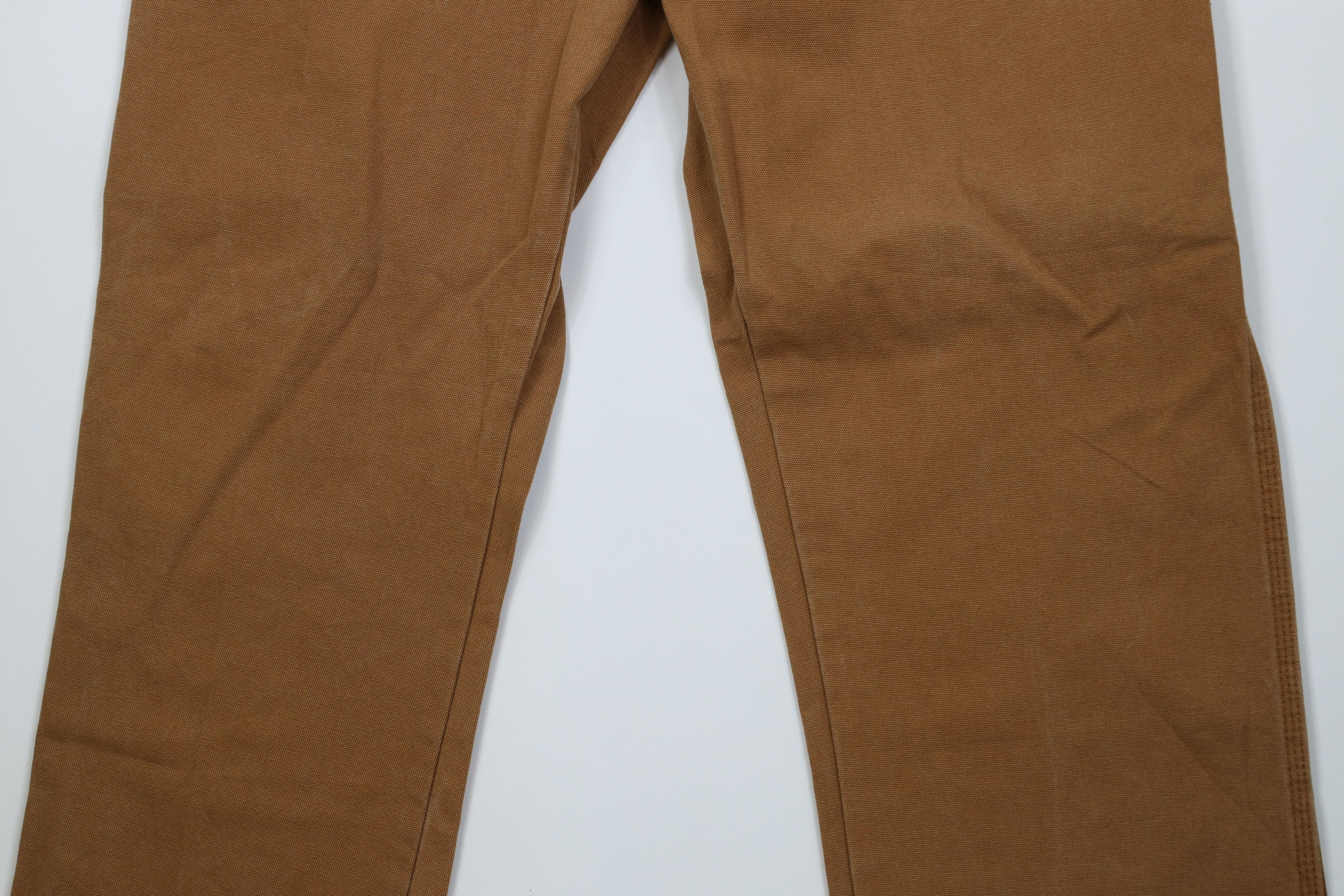 Dickies Vintage Y2K Dickies Wide Leg Canvas Dungaree Pants Brown Size US 38 / EU 54 - 3 Thumbnail