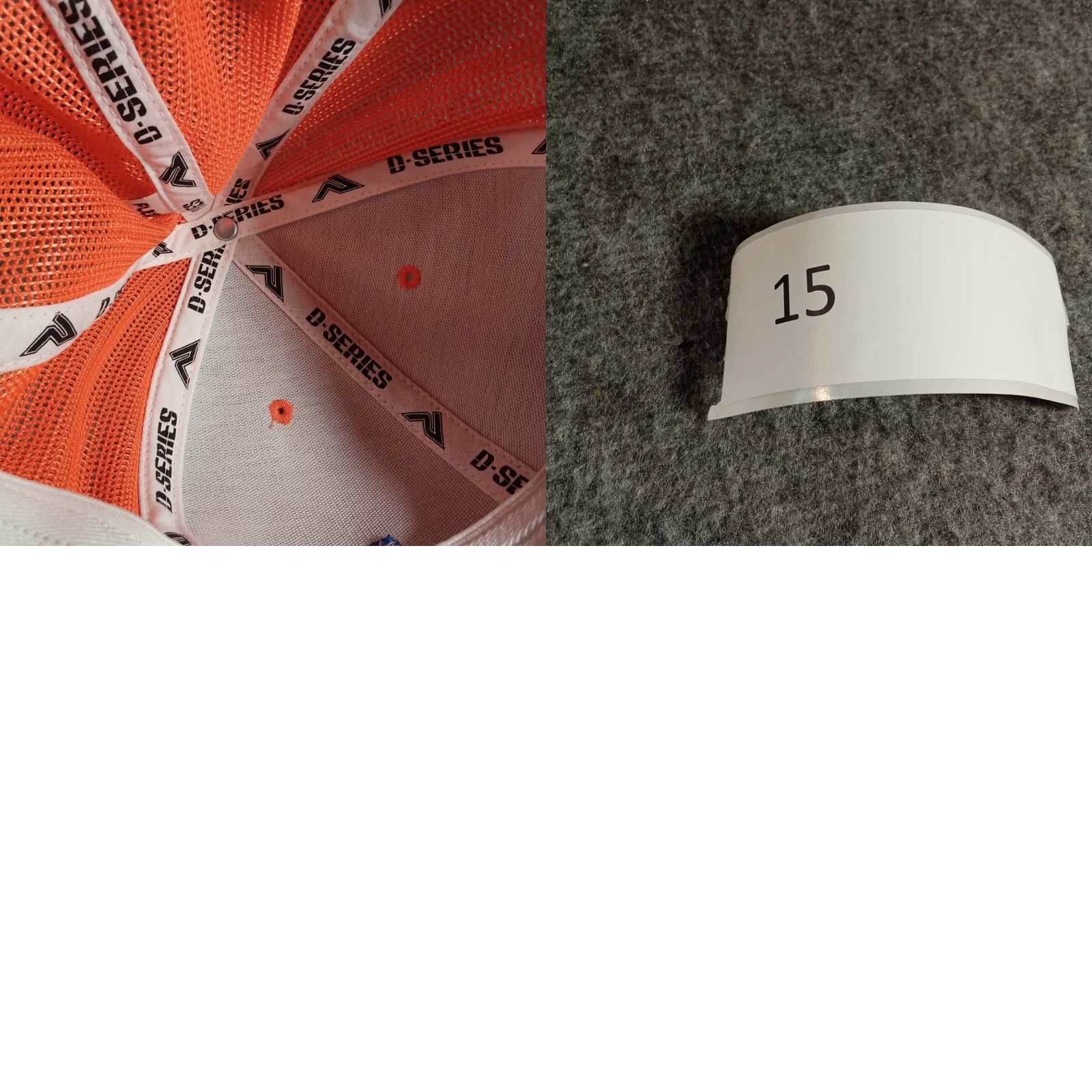 Logo 7 S And M Hat Cap Fitted Men Medium Gray Orange Logo Outdoor Causal D Series 4D5 Size ONE SIZE - 9 Thumbnail
