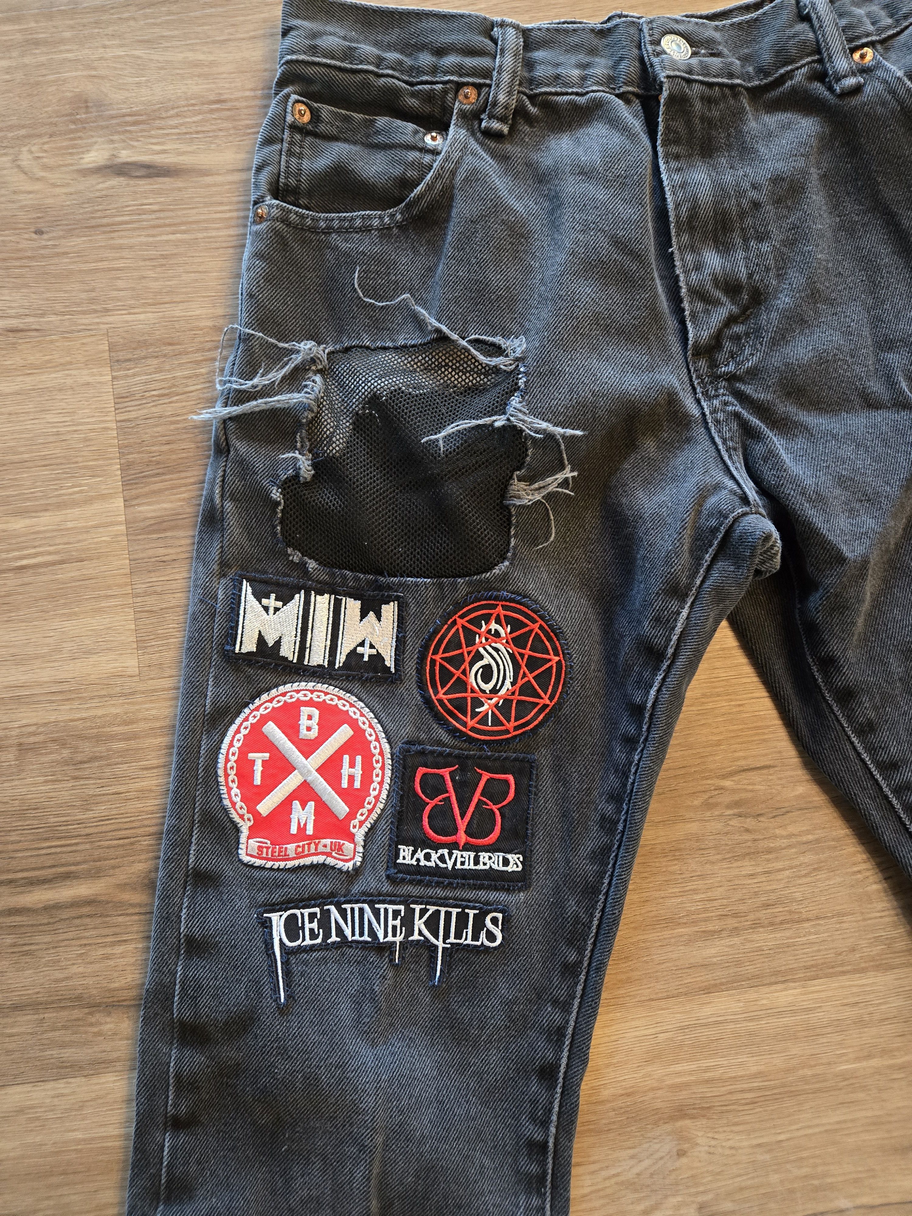 Levi's Custom Levi 517s With patches Size US 30 / EU 46 - 2 Thumbnail