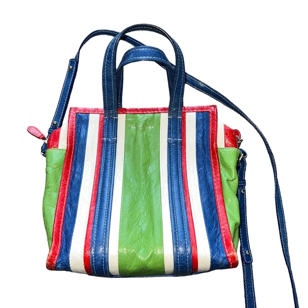 Balenciaga BALENCIAGA 21SS BAZAR LEATHER SHOPPER TOTE SHOULDER BAG Size ONE SIZE - 1 Thumbnail