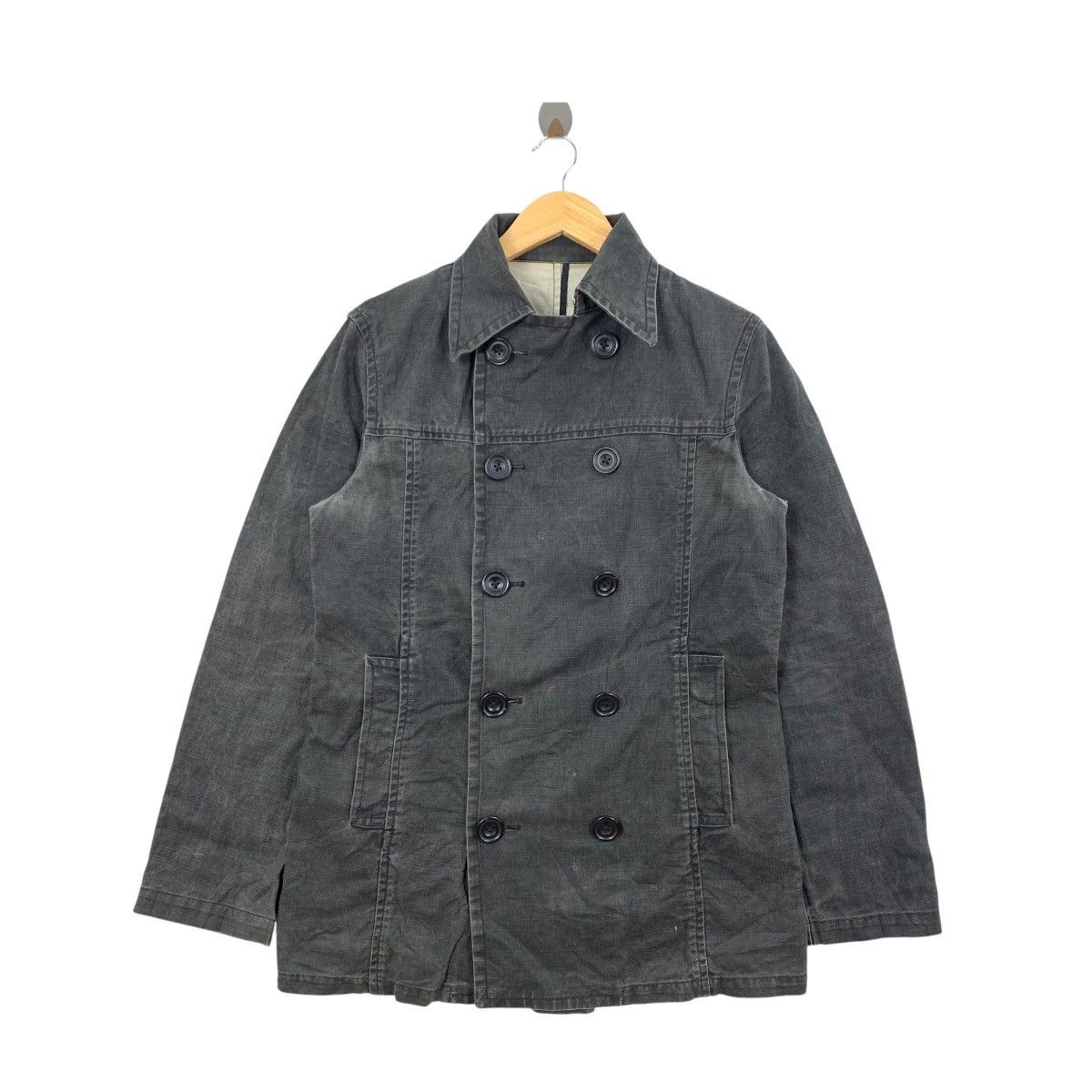 Japanese Brand × Vintage Vintage RUPERT The Difference Japanese Brand Peacoat Jacket Size US L / EU 52-54 / 3 - 1 Thumbnail
