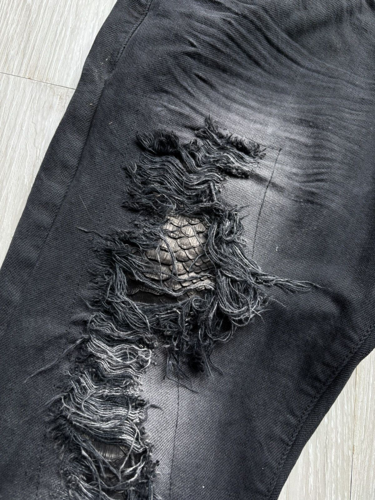The Viridi-anne Lace up micro flare jeans Size US 28 / EU 44 - 4 Thumbnail