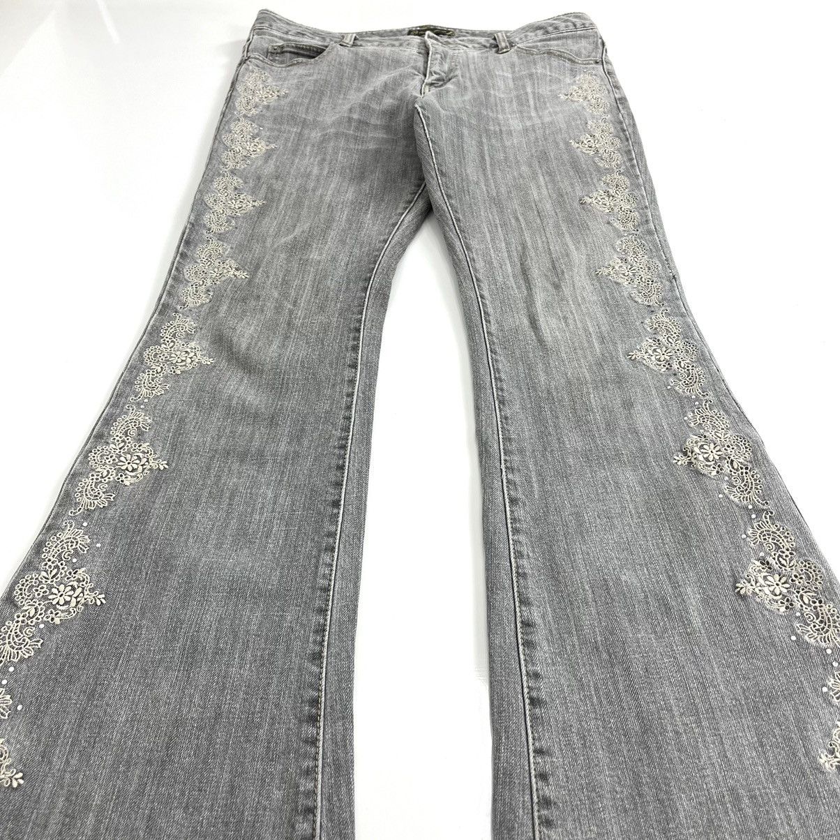 If Six Was Nine × Japanese Brand × Le Grande Bleu (L.G.B.) Crazy Oririn Jeans Flared Jeans Bootcut Studded Y2K Pants Size 32" / US 10 / IT 46 - 2 Thumbnail