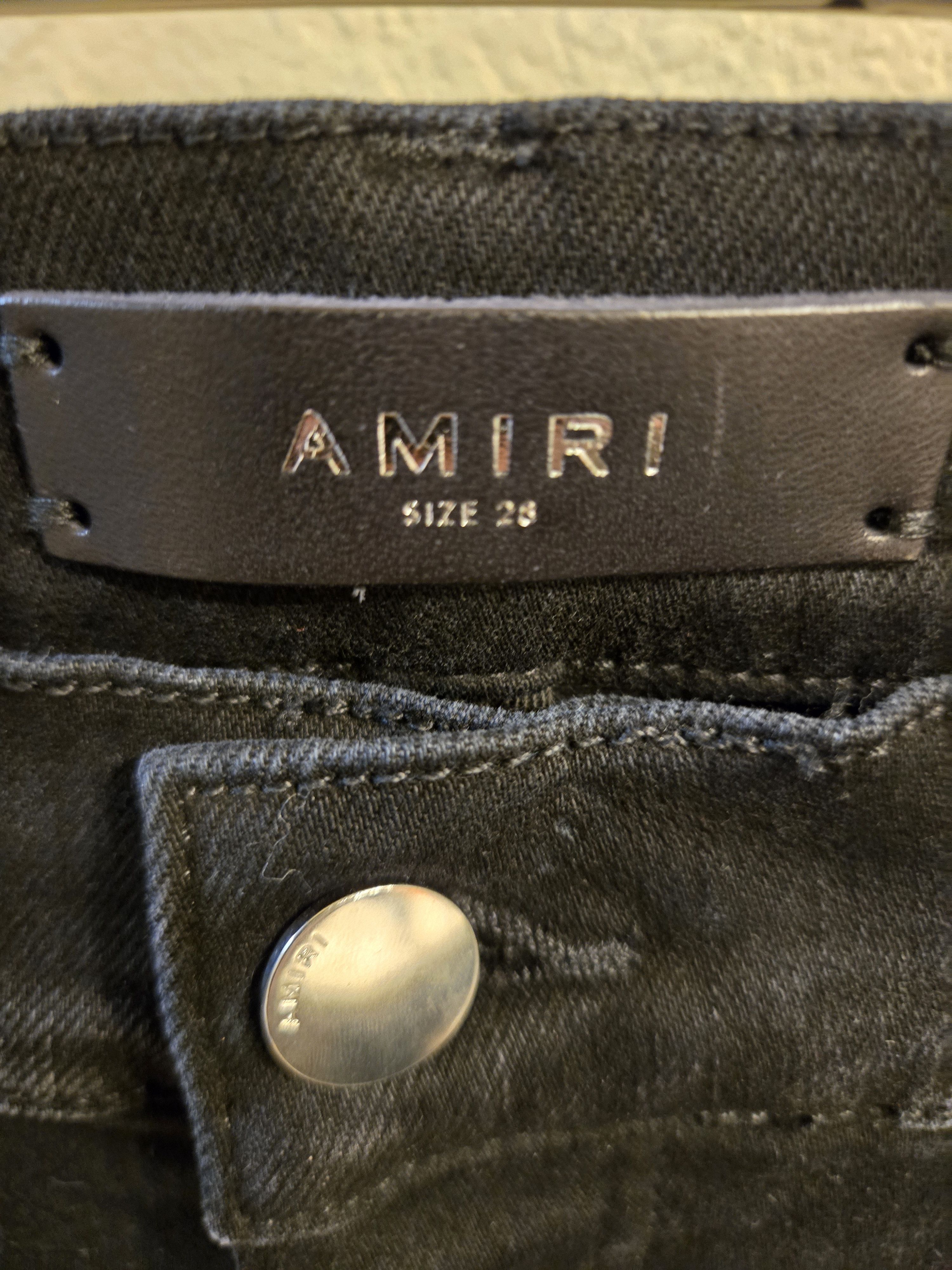 Amiri Ultra suede MX1 aged black Size US 28 / EU 44 - 5 Thumbnail