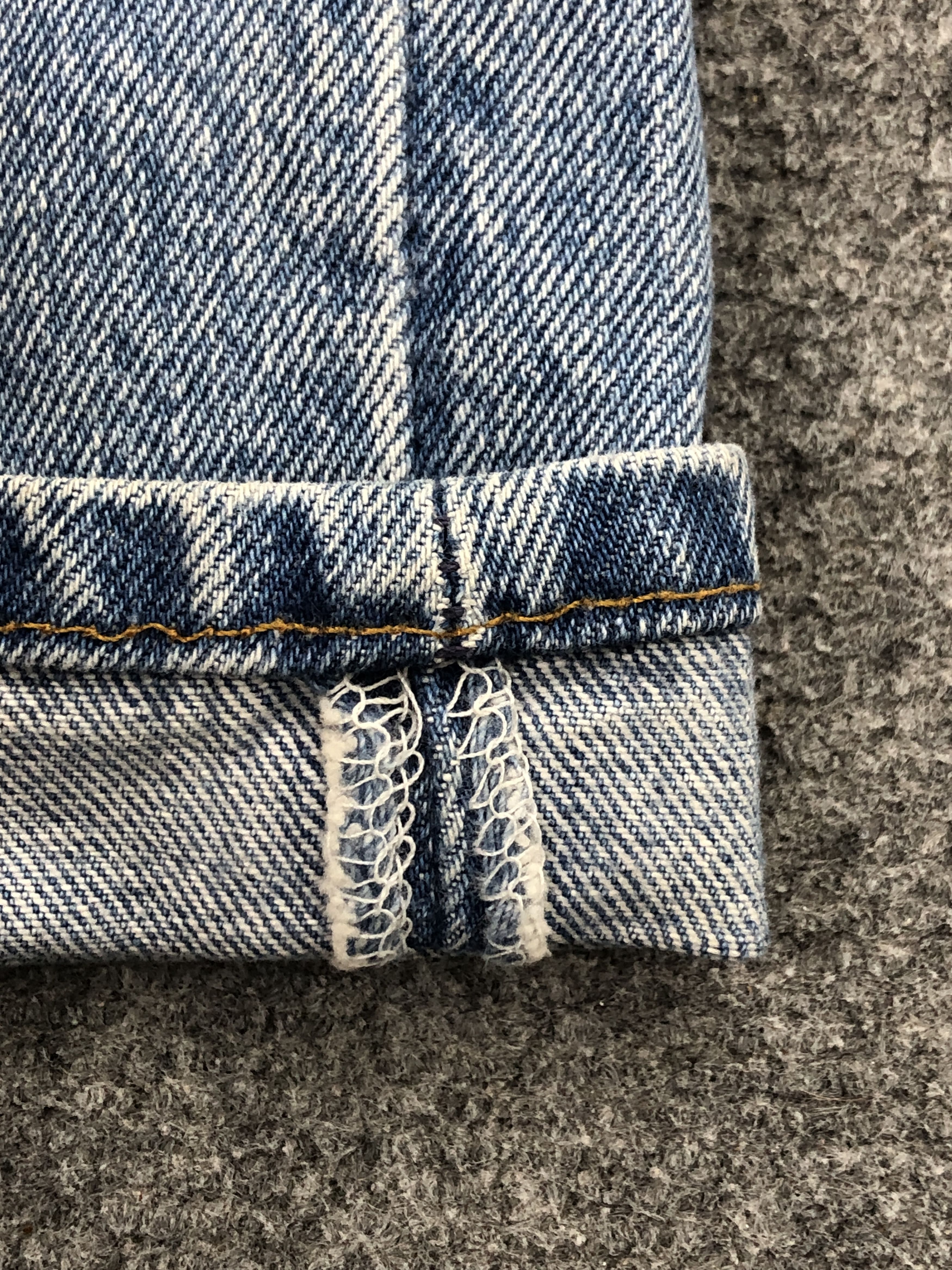 Levi's × Vintage Vintage 90s Levi's 501 Light Washed Jeans Size US 33 - 9 Thumbnail