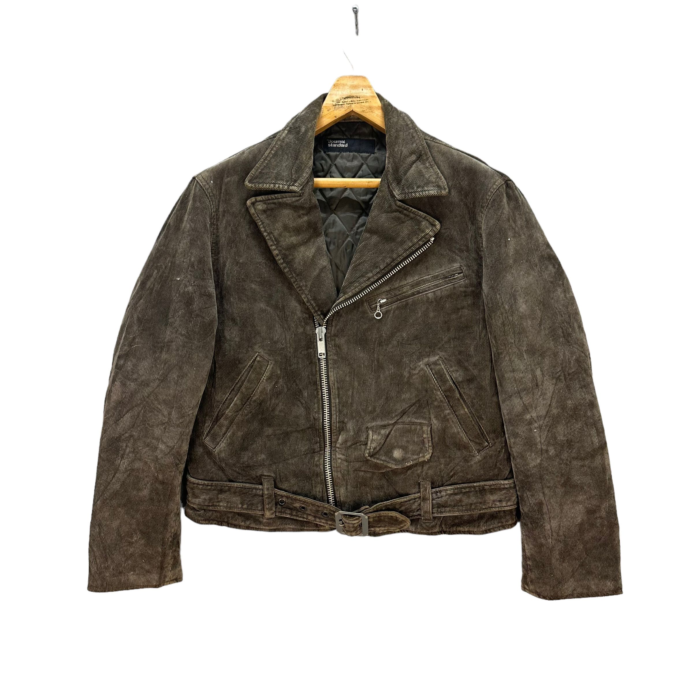 Journal Standard RARE DOUBLE COLLAR BELTED CORDUROY JACKET #8348-005 Size US L / EU 52-54 / 3 - 1 Thumbnail