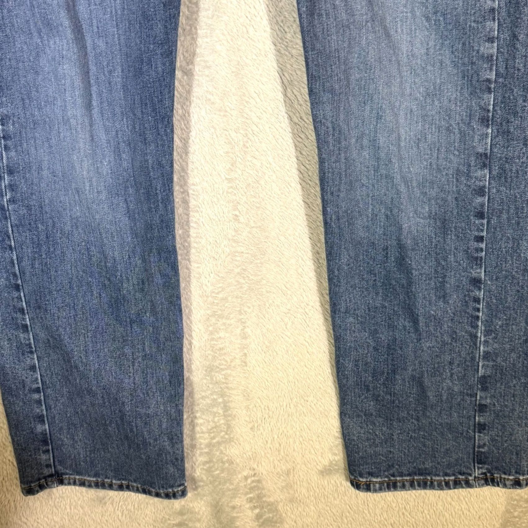 Levi's Levi’s 505 Jeans Men 34x30 Regular Fit Mid Rise Straight Blue Denim Classic Size US 34 / EU 50 - 5 Thumbnail