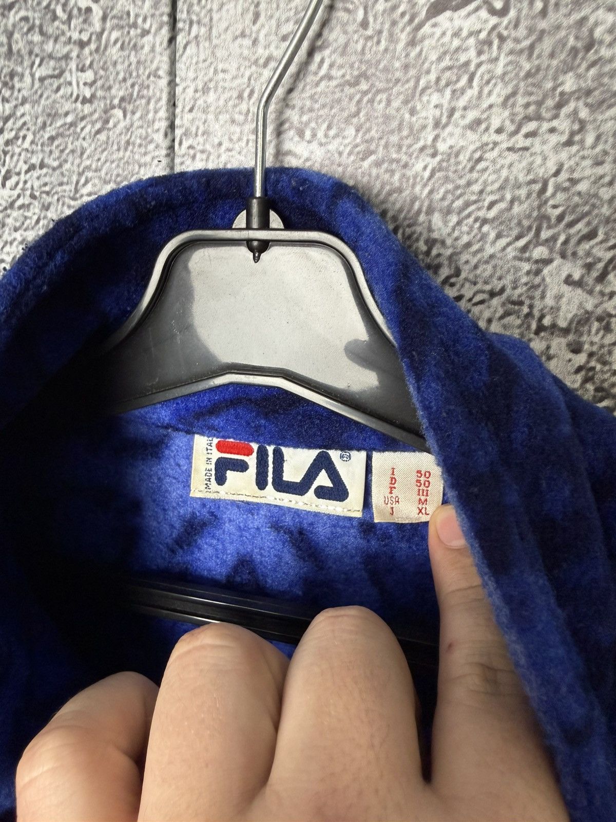 Fila Vintage FILA Abstract Pattern Fleece Jacket Made in Italy Size US L / EU 52-54 / 3 - 13 Thumbnail