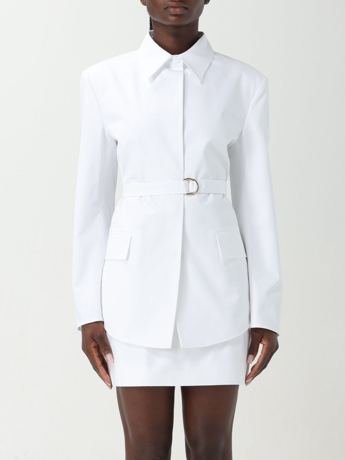 image of Valentino Jacket Woman White, Women's (Size Small)