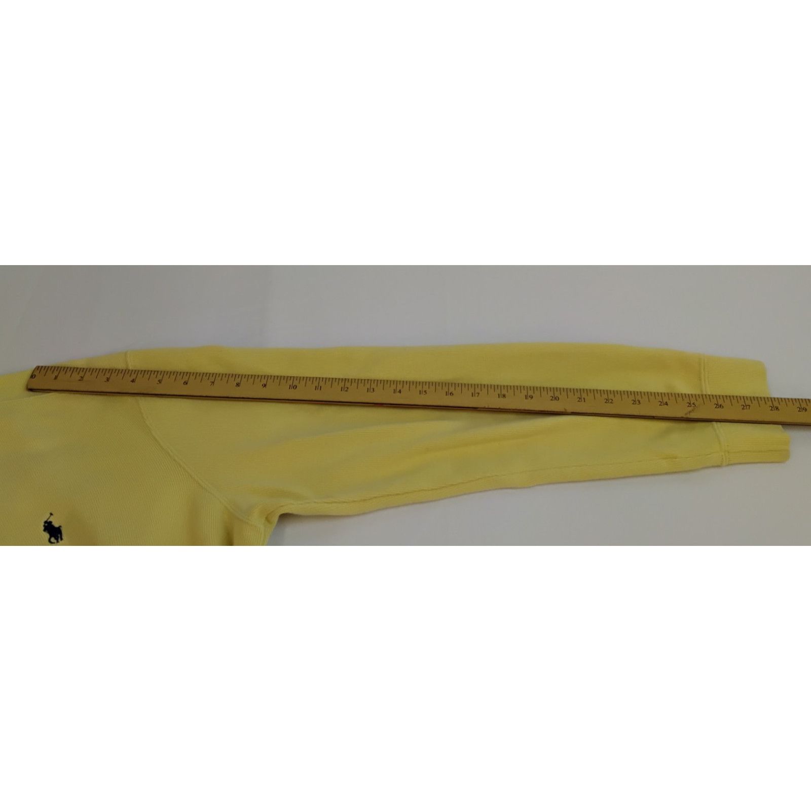 Polo Ralph Lauren Polo Ralph Lauren Quarter Zip Sweater Men's L Yellow VTG 90s Size US L / EU 52-54 / 3 - 14 Thumbnail