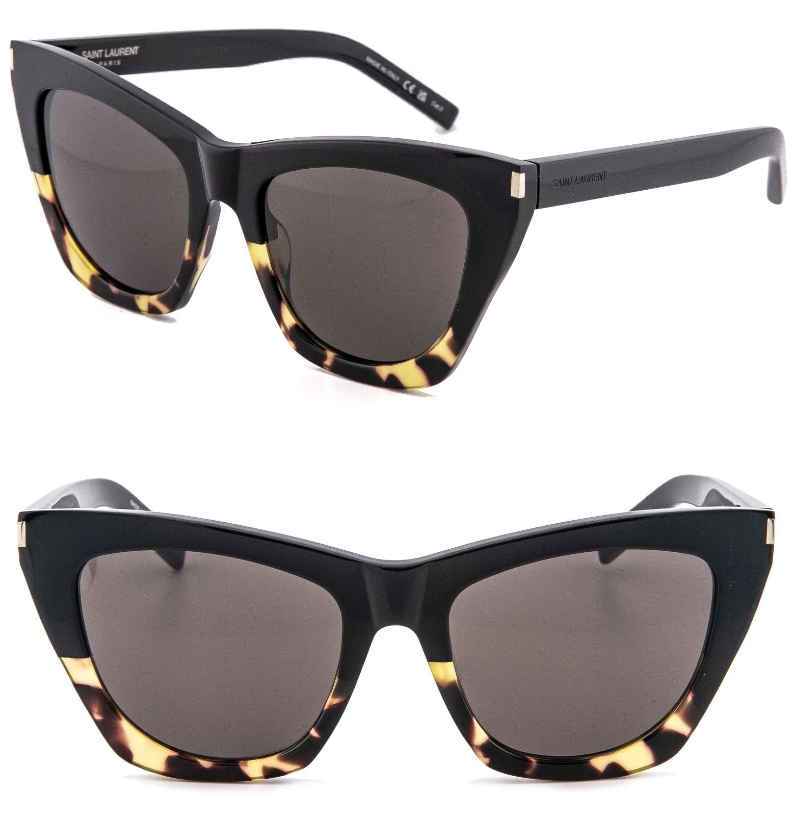 ? Saint Laurent Paris SLP Sunglasses Case - Black Saint Laurent Paris ? Saint Laurent Paris SLP Sunglasses  main image 2