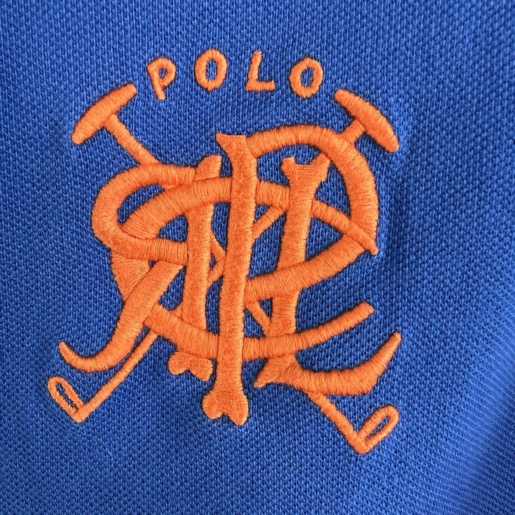 Ralph Lauren Ralph Lauren Big Pony Logo Polo Shirt Size L Blue Men's Casual Short Sleeve Size US L / EU 52-54 / 3 - 2 Thumbnail