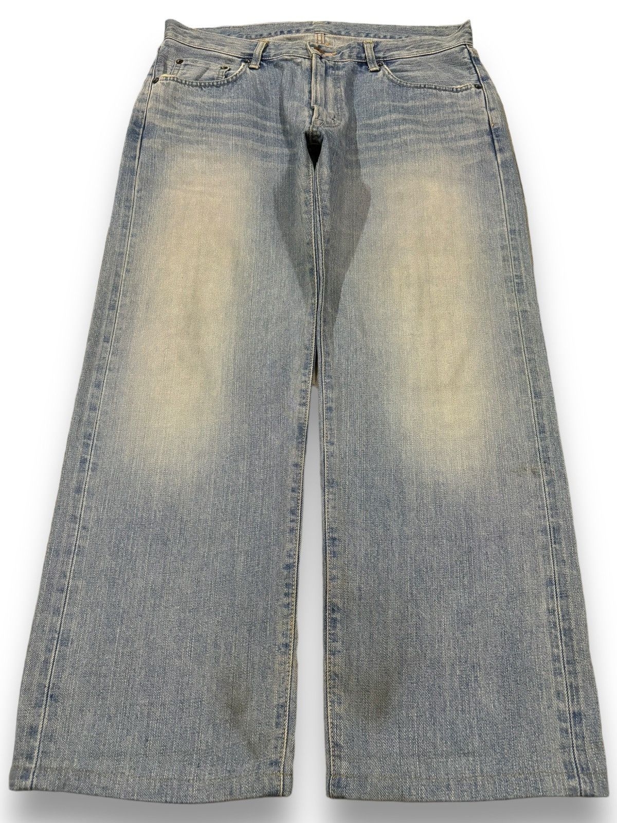 Edwin Vintage Edwin 505XX Selvedge Dirt Mud Wash Baggy Jeans Size US 34 / EU 50 - 2 Thumbnail