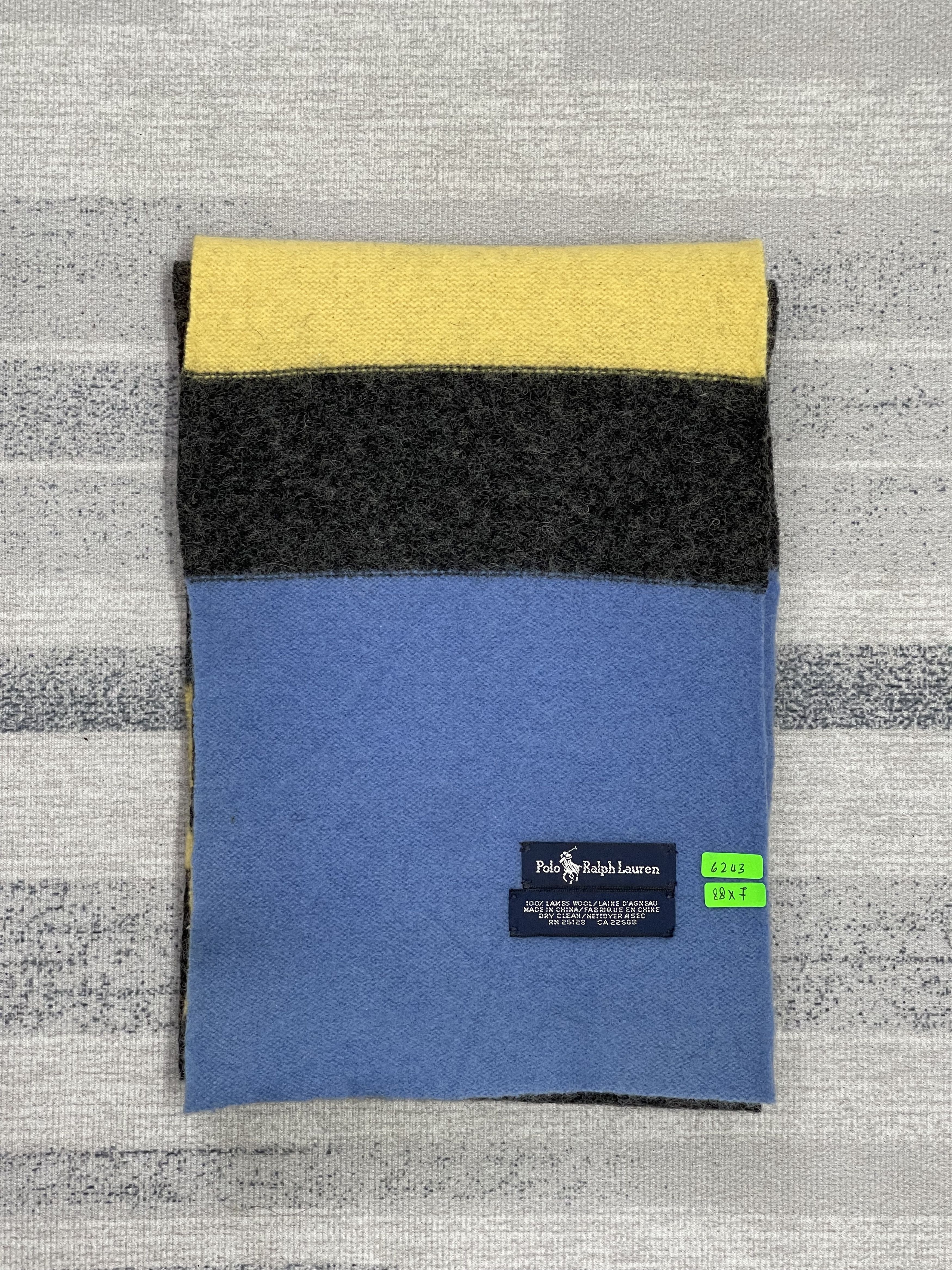 Polo Ralph Lauren Vintage Polo Ralph Lauren Scarf / Muffler - 6243 Size ONE SIZE - 10 Thumbnail