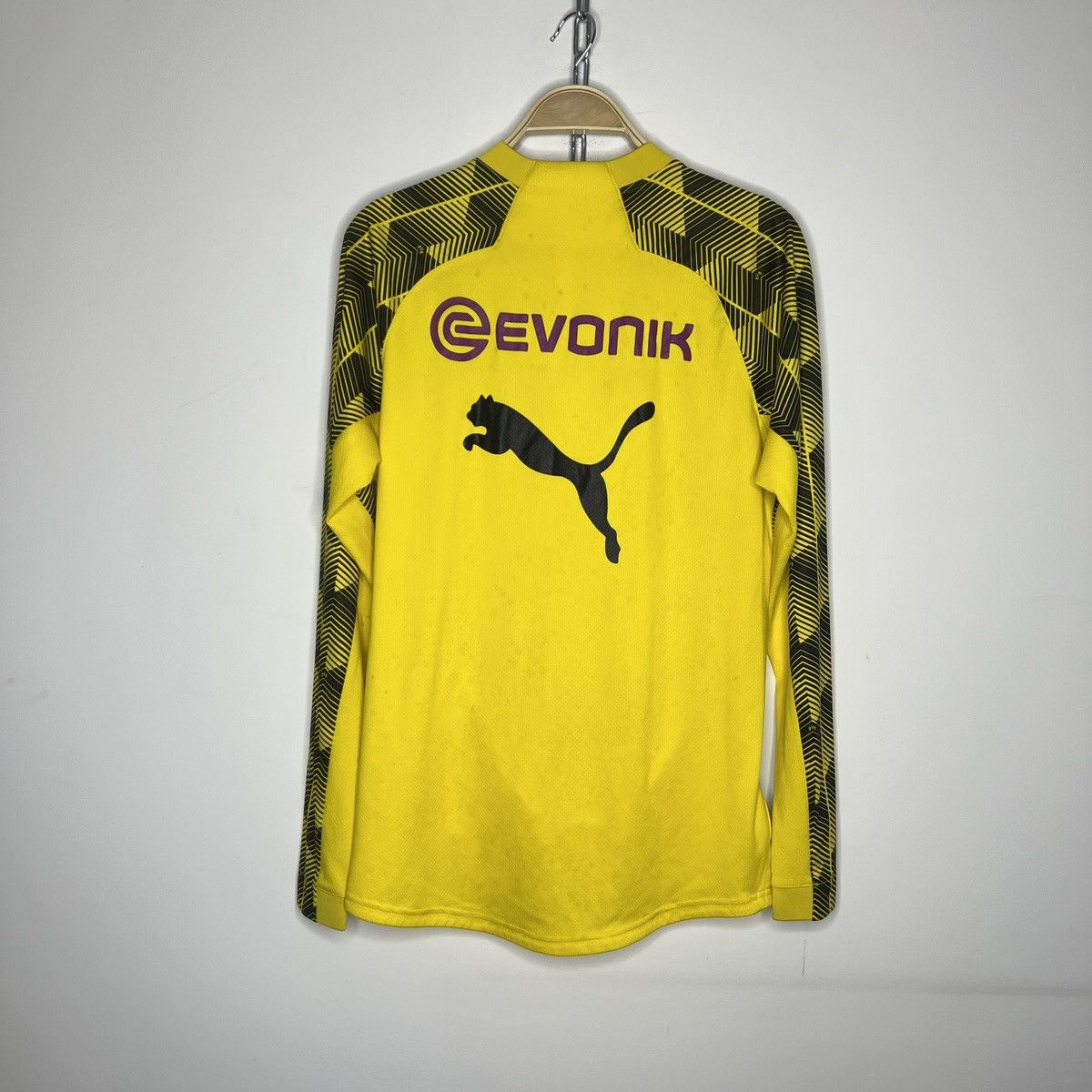 Puma × Vintage Puma Borussia Dortmund Yellow Training Top Track Jersey Size US M / EU 48-50 / 2 - 6 Thumbnail