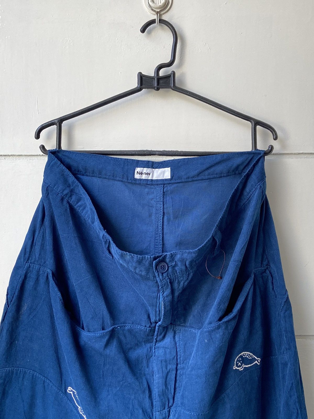Issey Miyake NE-NET Blue Balloon Pants Size US 30 / EU 46 - 3 Thumbnail