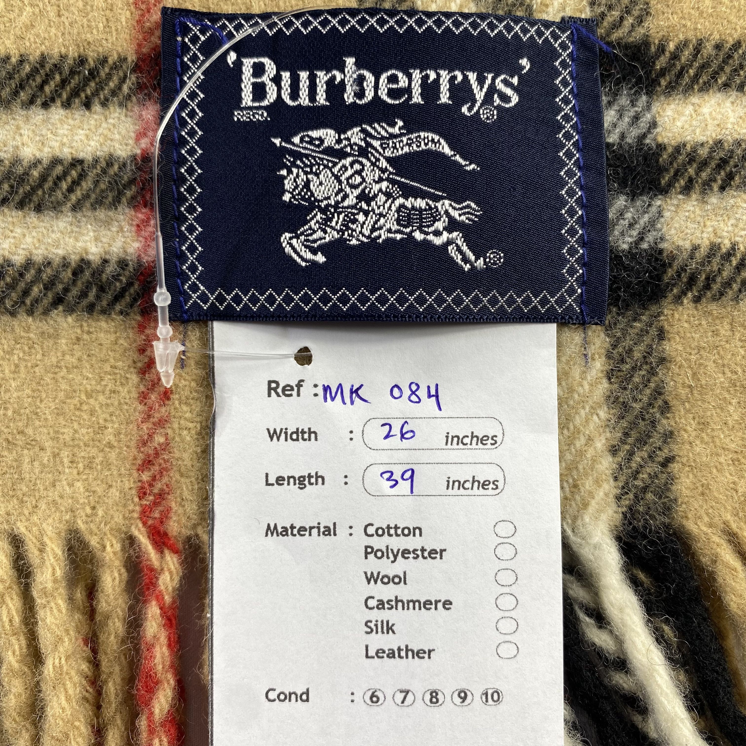 Burberry Burberry Scarf / Muffler / Neckwear Size ONE SIZE - 7 Thumbnail