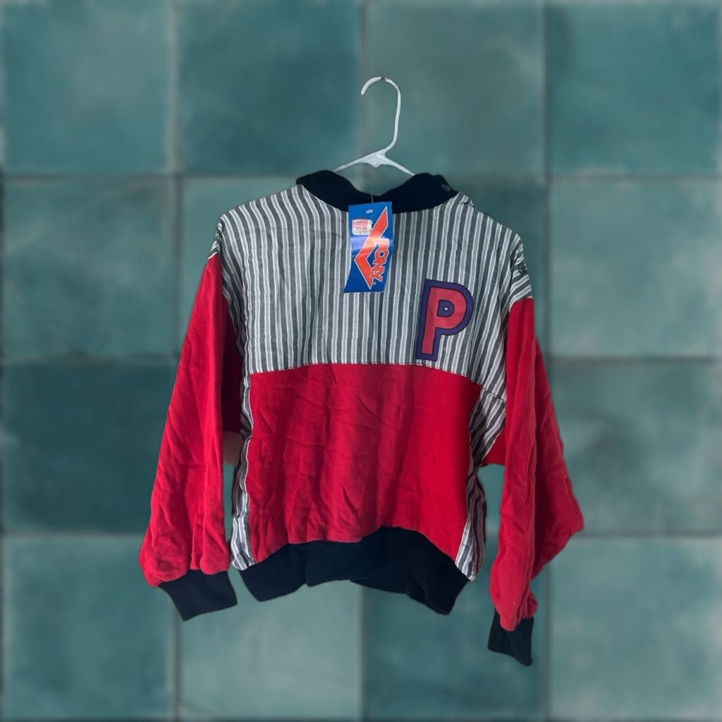 PONY VINTAGE PONY Sweatshirt Womens S NWT 80s Red Pullover Activewear 80s Womens Boys Girls Mens Size S / US 4 / IT 40 - 1 Thumbnail