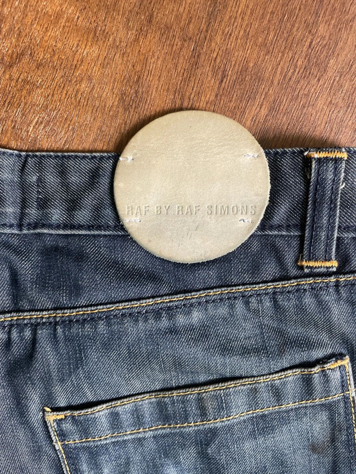 Raf by Raf Simons RAF by Raf Simons Heidi Style Circle Leather Logo Size US 33 - 9 Thumbnail