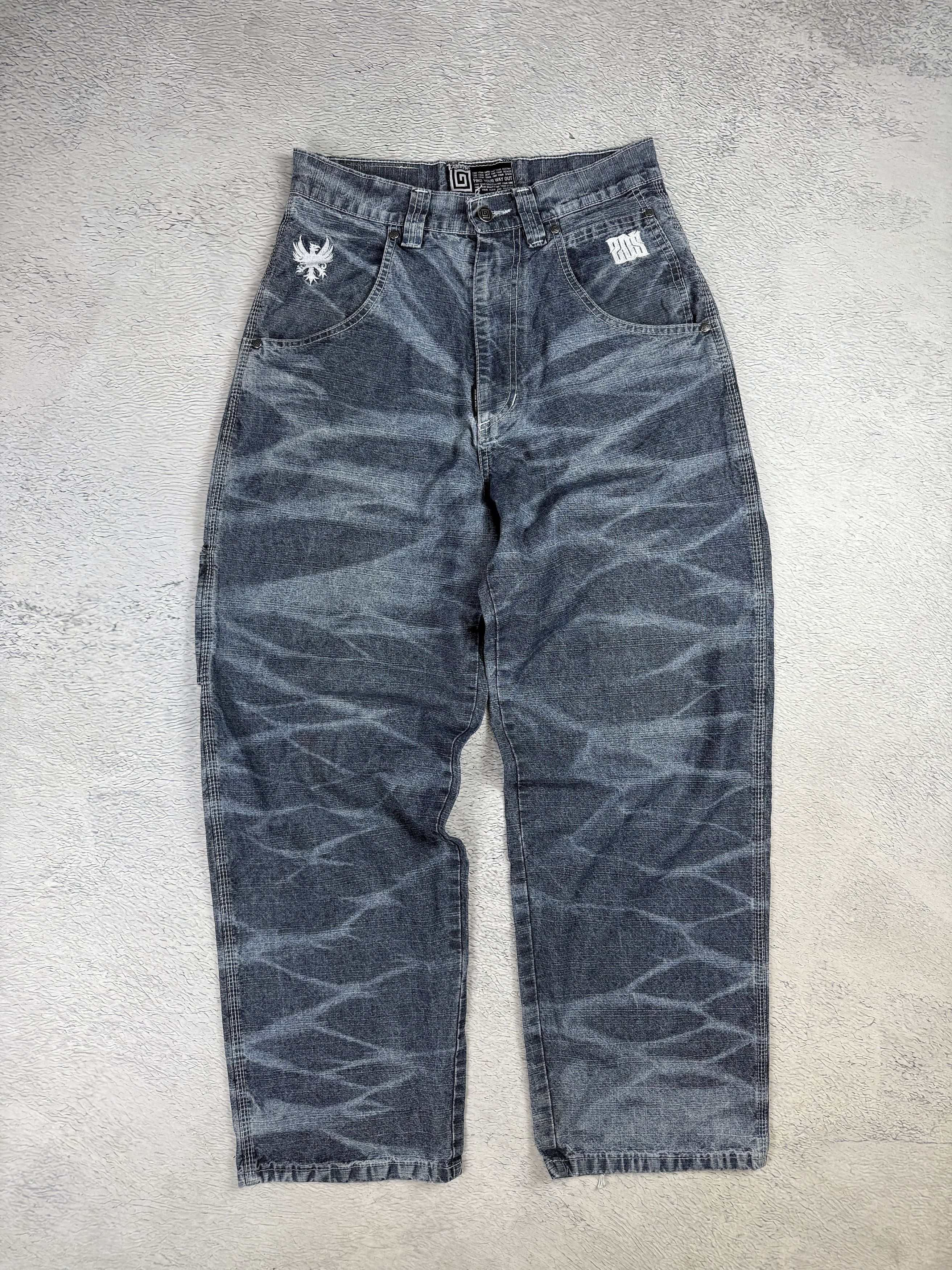 JNCO × Southpole Vintage Jeans Carpenter Baggy Streetwear Sk8 Wide Leg Size US 30 / EU 46 - 3 Thumbnail
