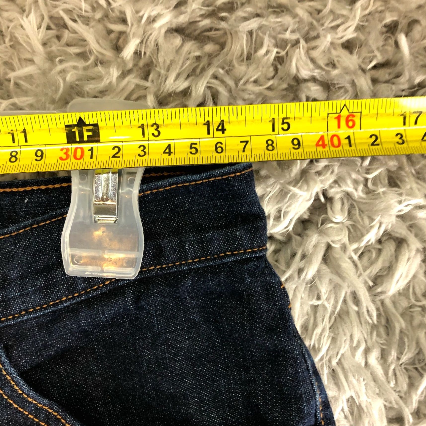XOXO XOXO Jeans Womens Size 9/10 Mid Rise Blue Jeans Straight Leg Denim Cotton Classic blue XOXO Womens Jeans 9/10 Mid Rise Dark Wash Size 29 Inseam 29 In Size 30" / US 8 / IT 44 - 2 Thumbnail