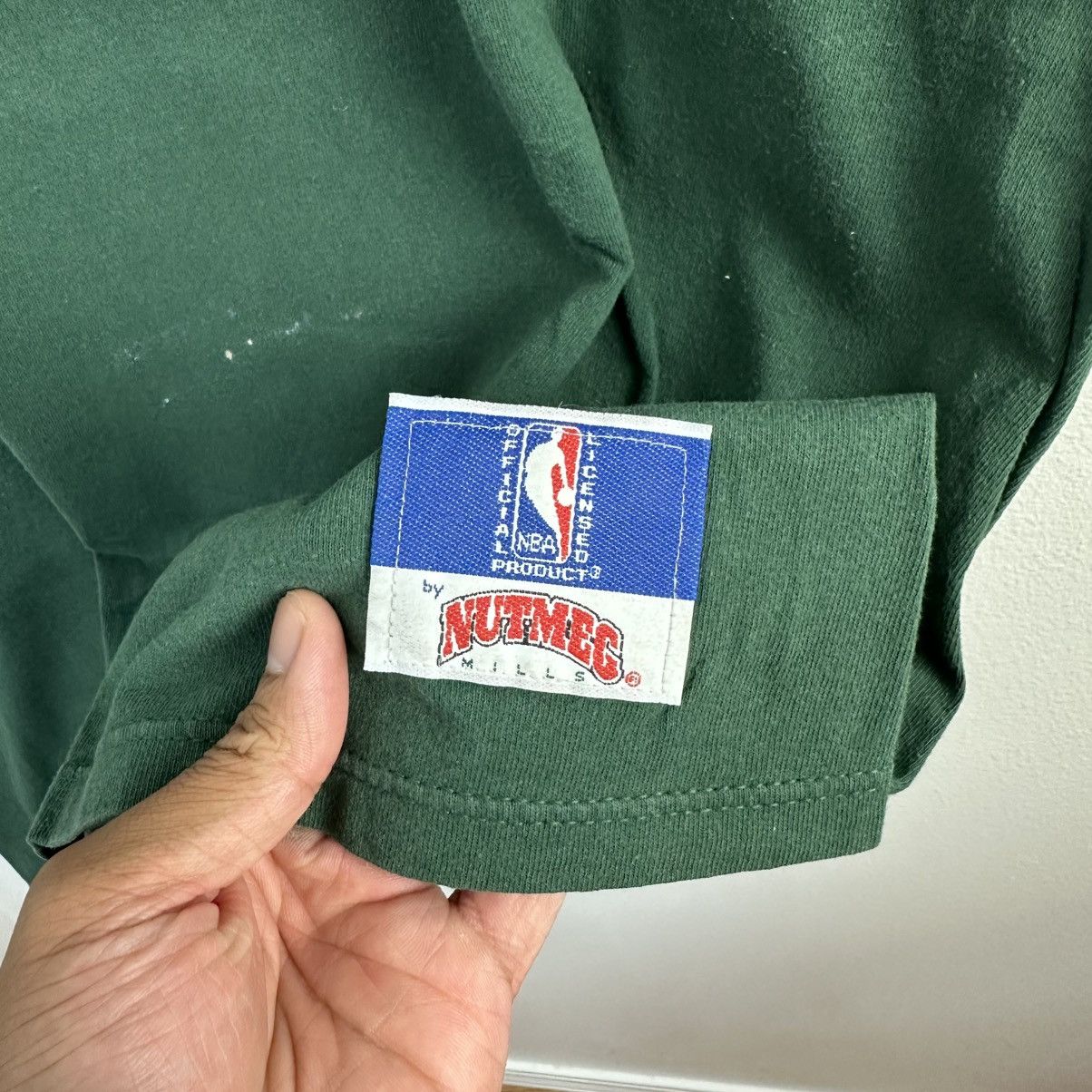 Nutmeg Vintage Seattle Sonics T Shirt XL Nutmeg Mills Supersonics Size US XL / EU 56 / 4 - 5 Thumbnail