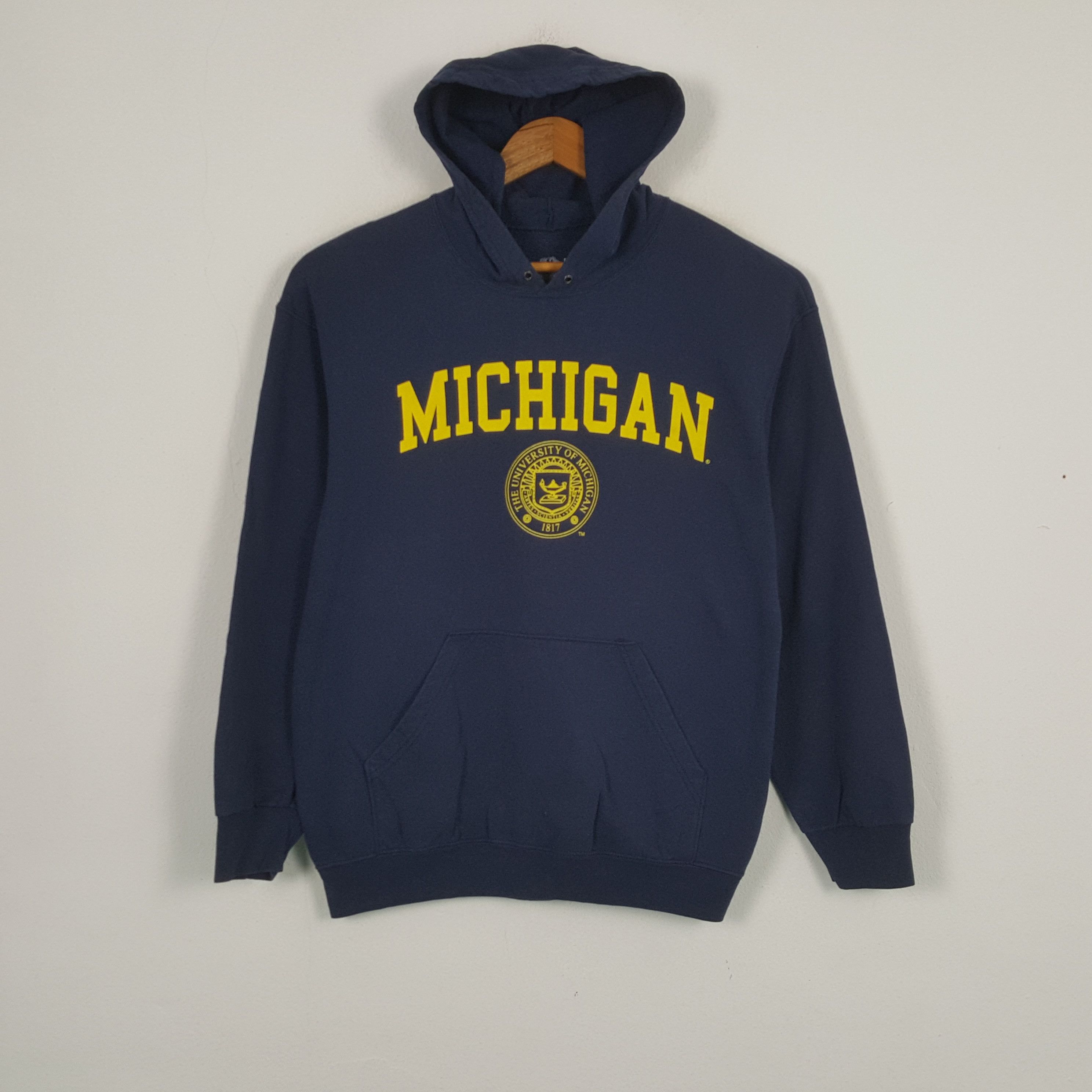Vintage Vintage University of Michigan Sportswear Hoodie C284N16 Size US L / EU 52-54 / 3 - 1 Thumbnail