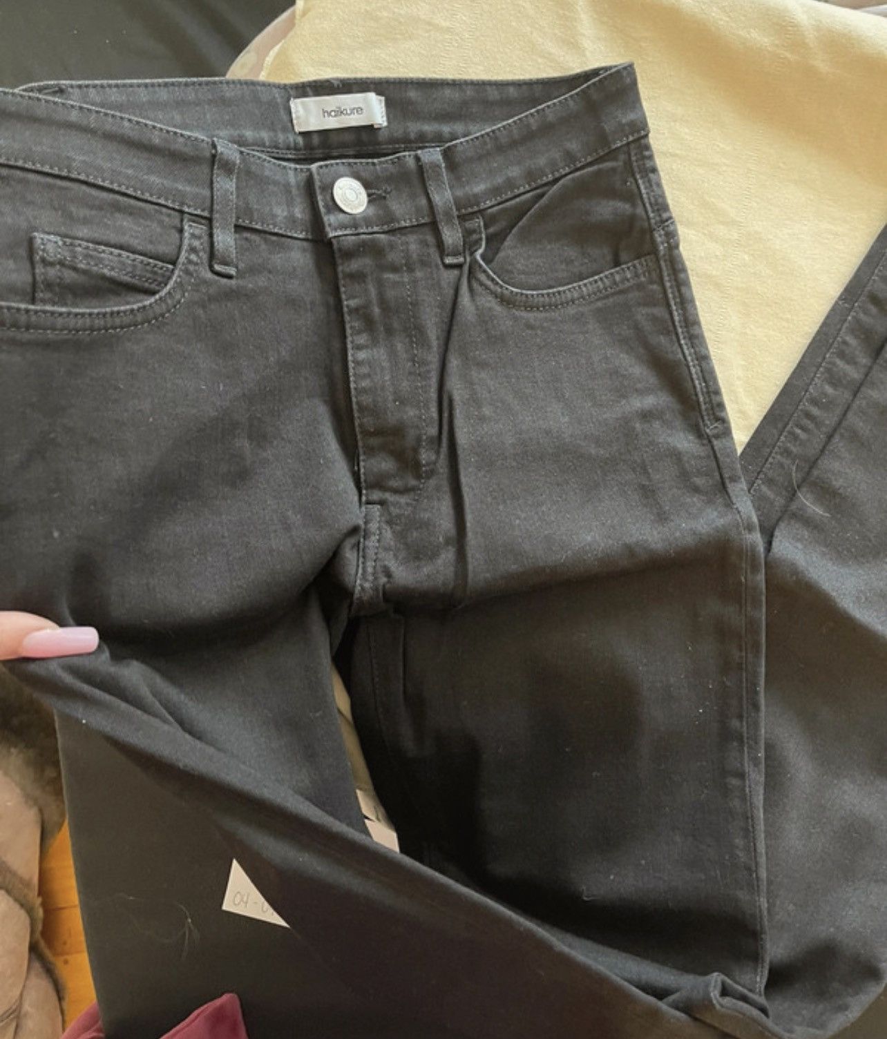 Haikure Haikure Los Angeles Comfort Kelly black denim skinny jeans Size 28" / US 6 / IT 42 - 2 Thumbnail