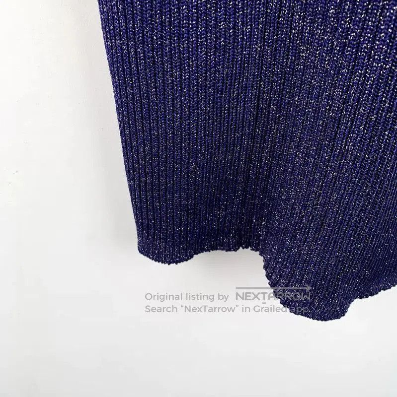 Loewe Loewe Deep Blue Fitted Dress . Size S / US 4 / IT 40 - 4 Thumbnail
