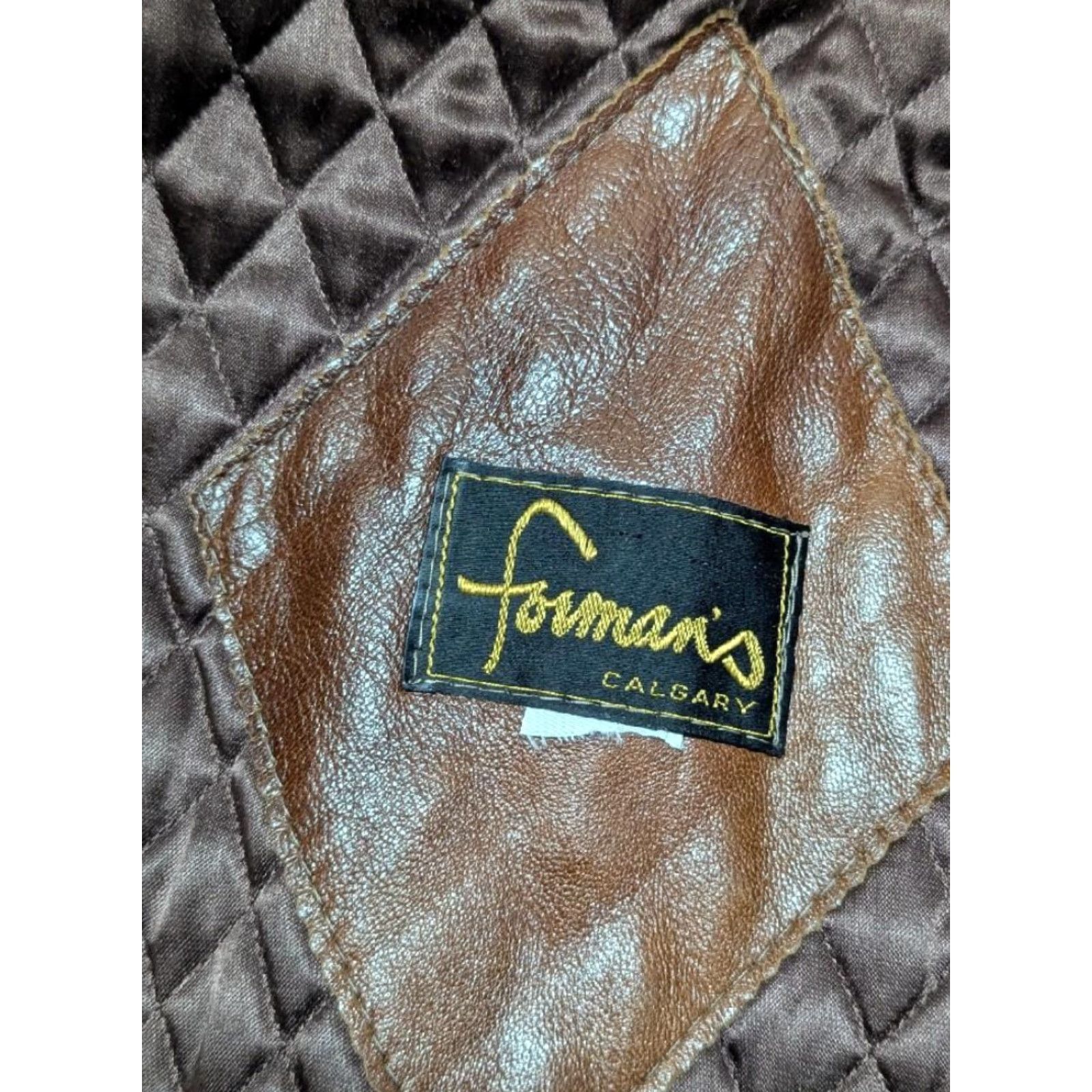 Vintage VINTAGE brown leather overcoat Mens 40 long SHERLOCK cortefiel Furmans Lambskin? Size US M / EU 48-50 / 2 - 6 Thumbnail