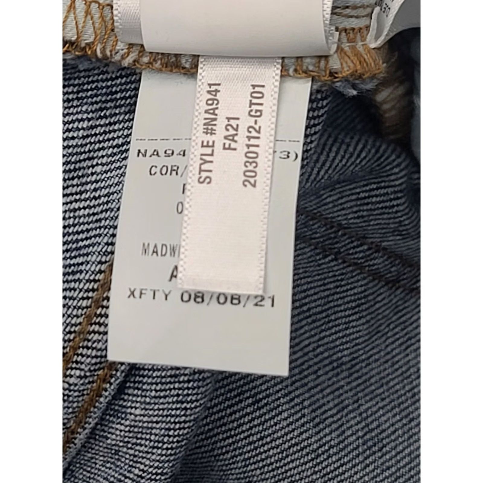 Madewell Madewell The Mom Jean Women’s 29x28 Relaxed High Rise Denim Stretch Jeans City 5-Pocket Mens Womens HS Size 29" - 5 Thumbnail