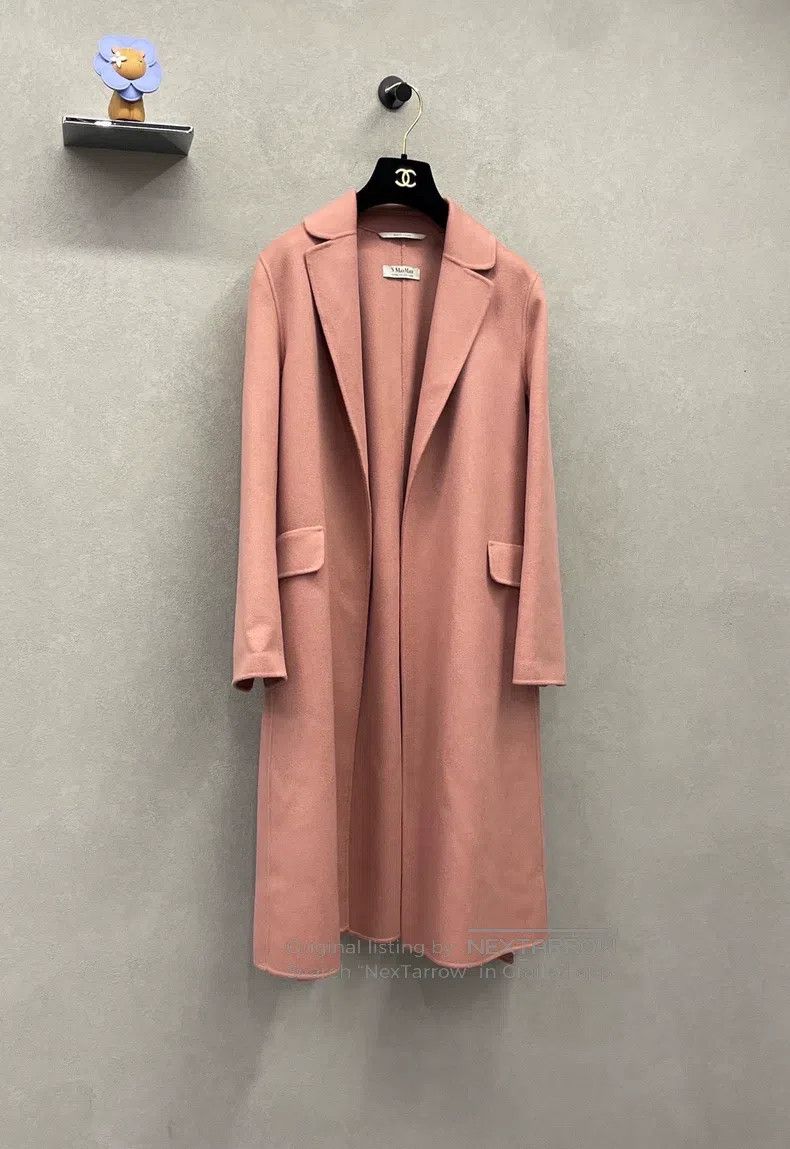 Max Mara Max Mara Cinnamon Wool Long Coat Size XXS / US 00 / IT 34 - 3 Thumbnail