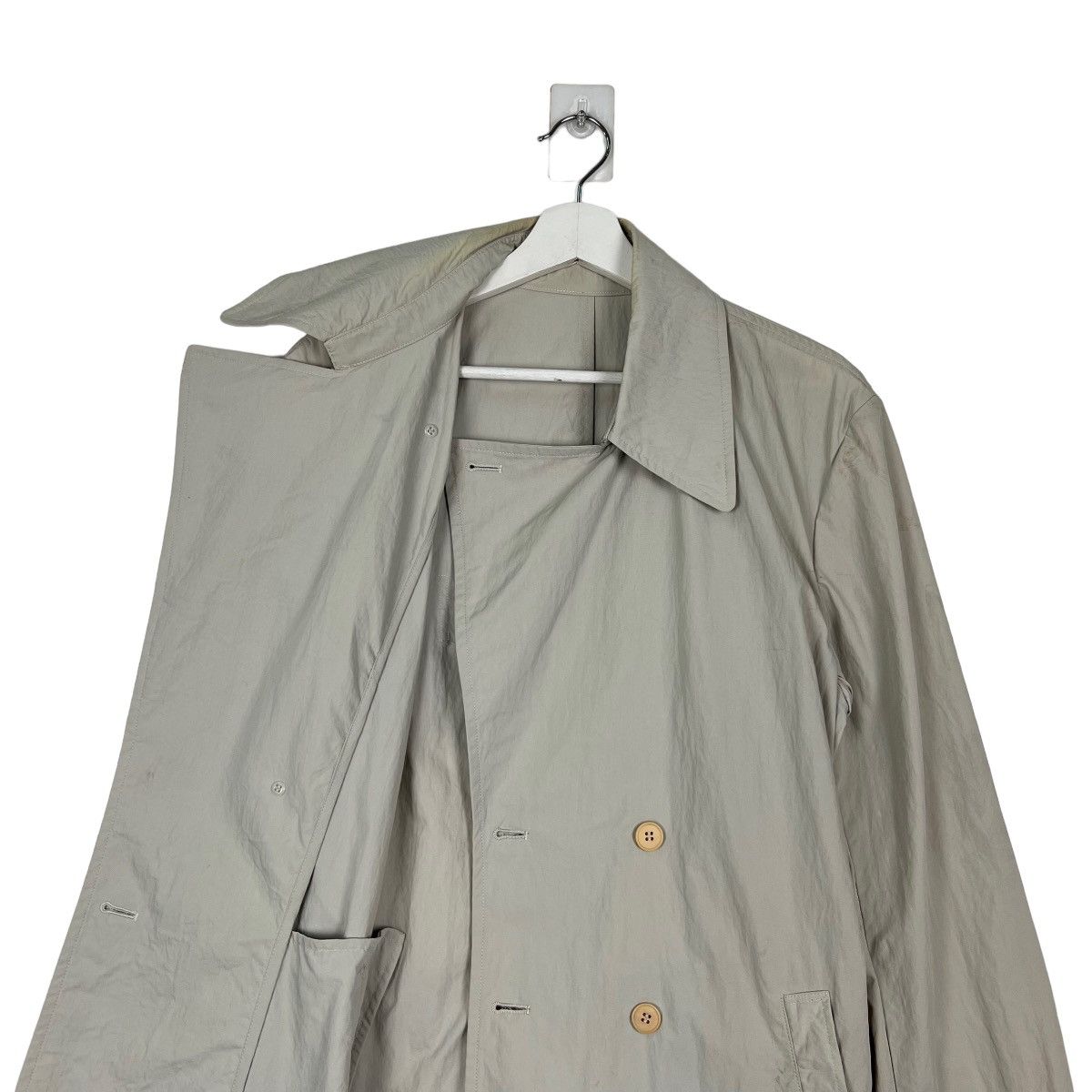 Lad Musician 🔥 THE LAD MUSICIAN LIGHT NYLON BELT TRENCH COAT Size US M / EU 48-50 / 2 - 9 Thumbnail