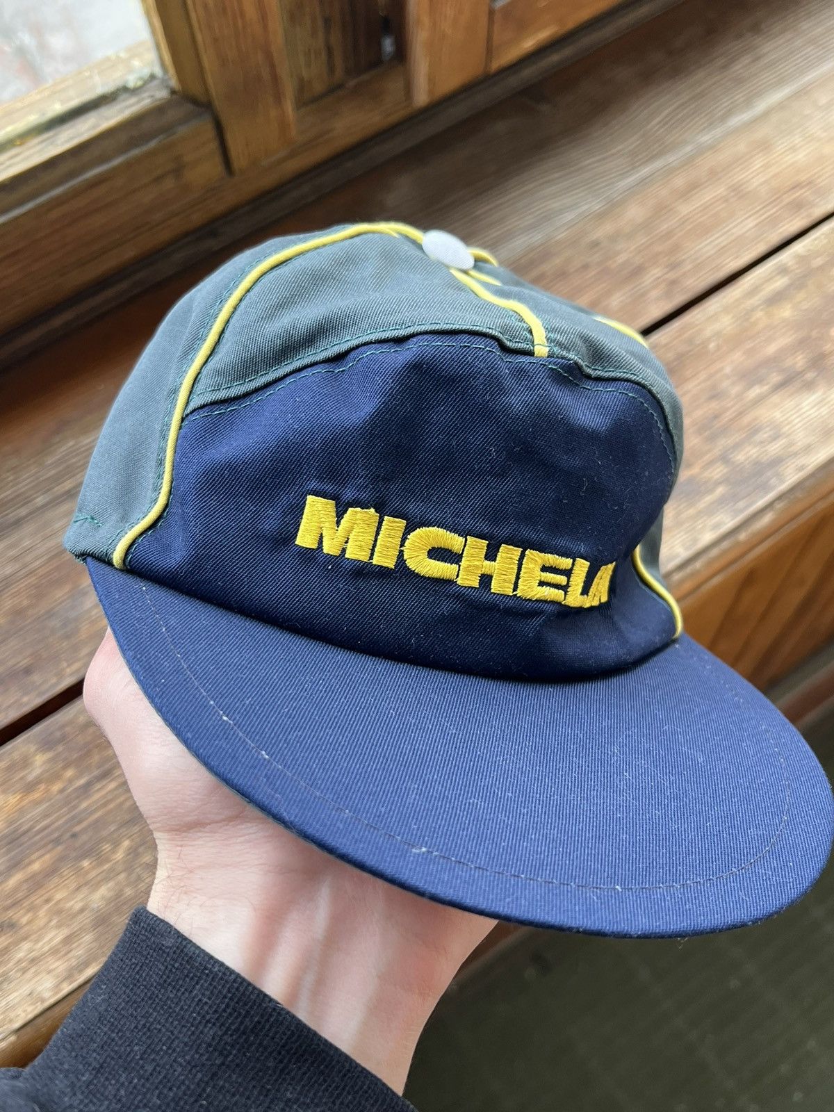 Vintage Vintage Michelin Racing Cap Hat Baseball 90s Size ONE SIZE - 2 Thumbnail