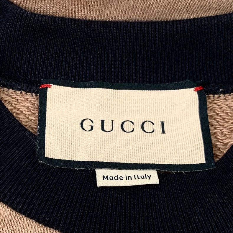 Gucci Gucci Brown logo embroidered cotton round-neck long-sleeved Size US XS / EU 42 / 0 - 6 Thumbnail