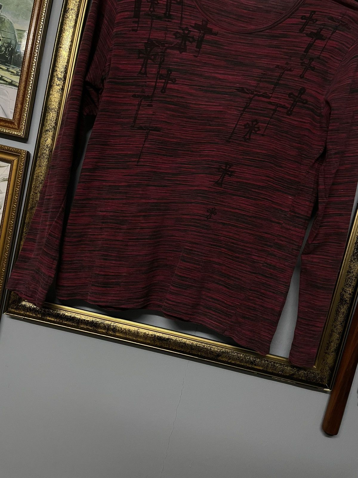Hysteric Glamour Vintage Japan Designer Bonvet Multi Croos Jesus Longsleeve Size US M / EU 48-50 / 2 - 3 Thumbnail