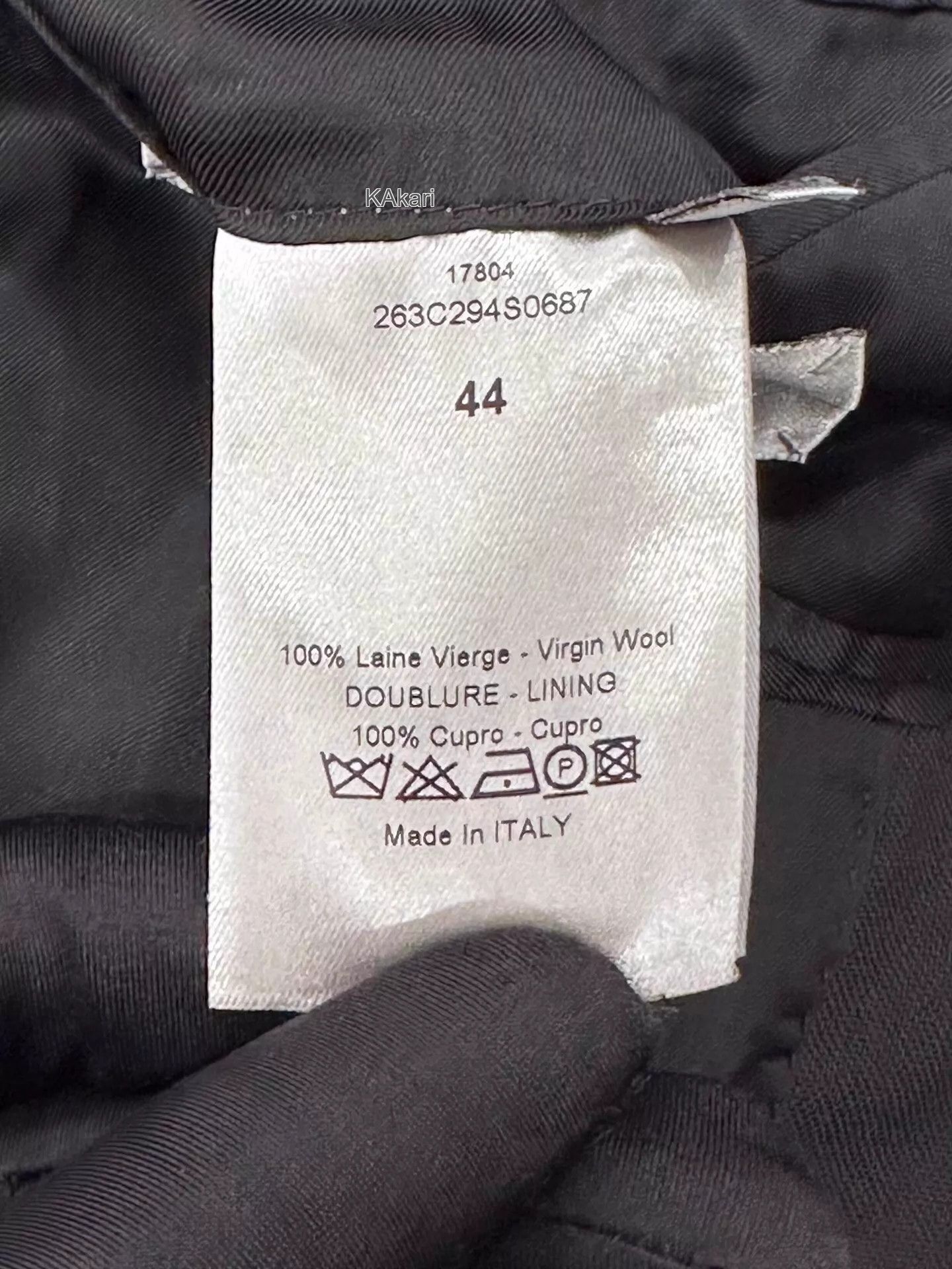 Dior Black Single-Breasted Blazer Size US XXS / EU 40 - 7 Thumbnail