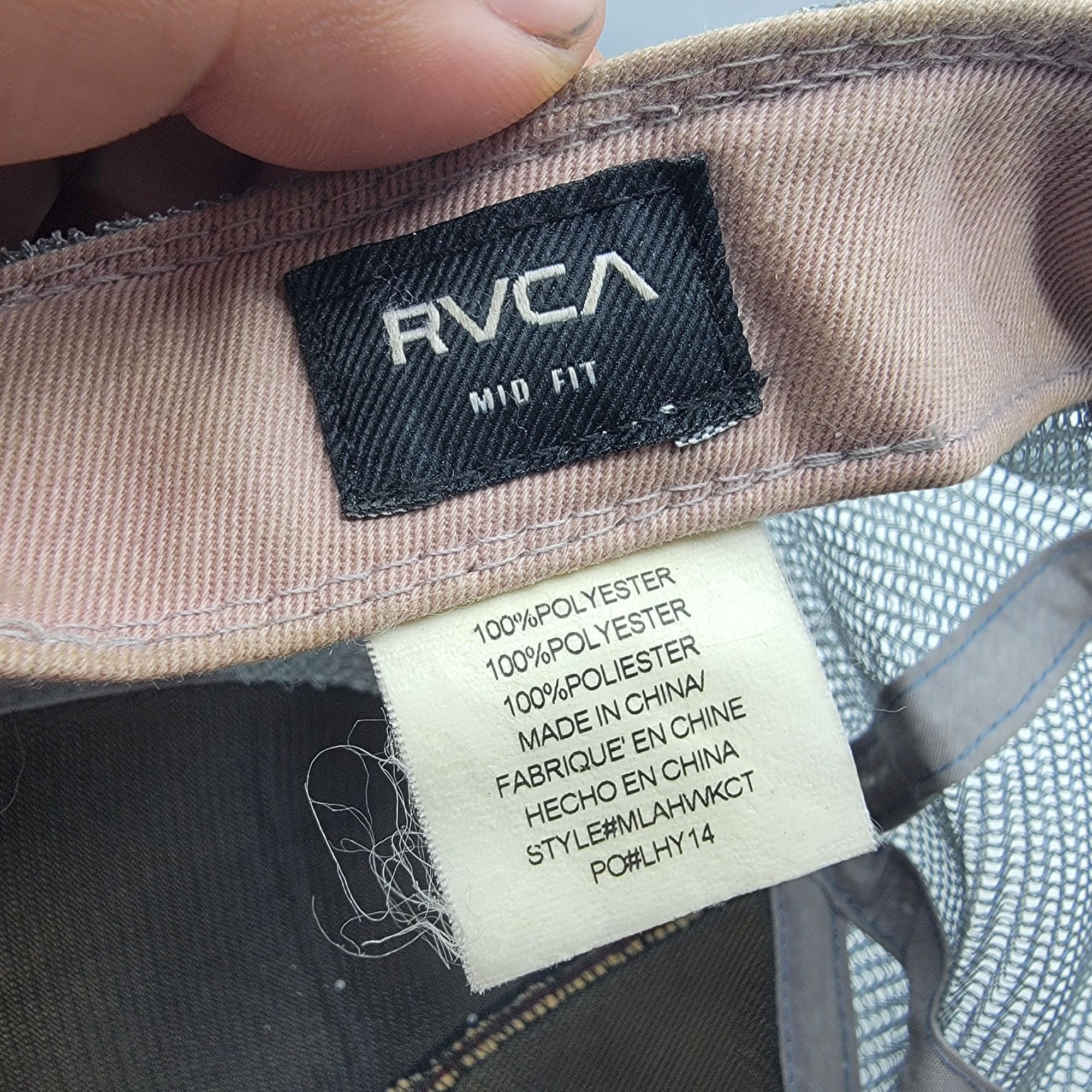 RVCA RVCA King Cobra Adults Red Trucker Hat Casual Outdoors Light Size ONE SIZE - 5 Thumbnail