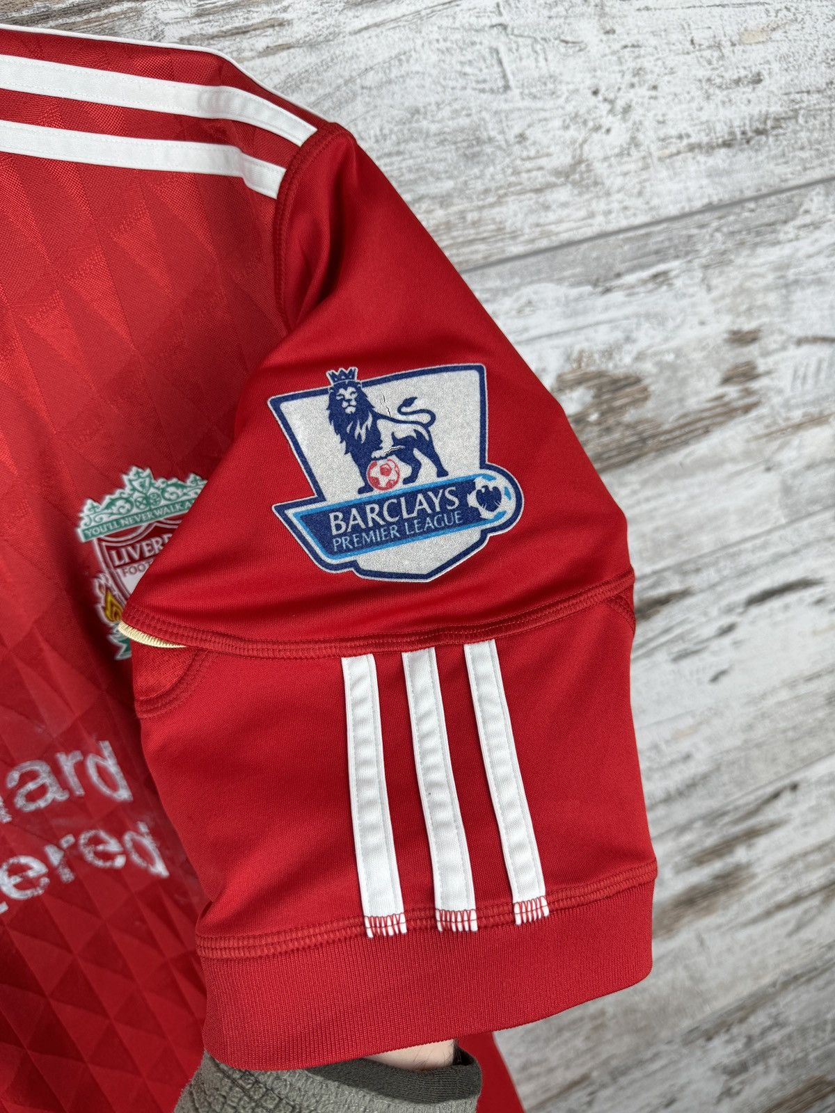 Adidas Mens Vintage Adidas Liverpool FC Johnson 2 T-shirt jersey Size US M / EU 48-50 / 2 - 11 Thumbnail