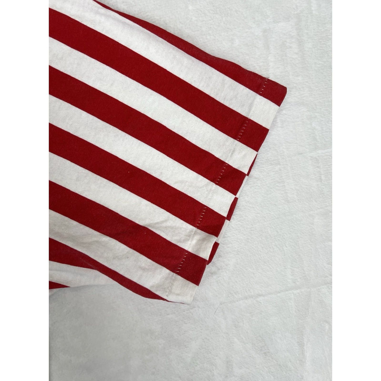 Vintage VINTAGE 1994 Betty Boop Motorcycle American Flag T-Shirt Women’s XL Fleischer White Short Sleeve Women Size XL / US 12-14 / IT 48-50 - 3 Thumbnail