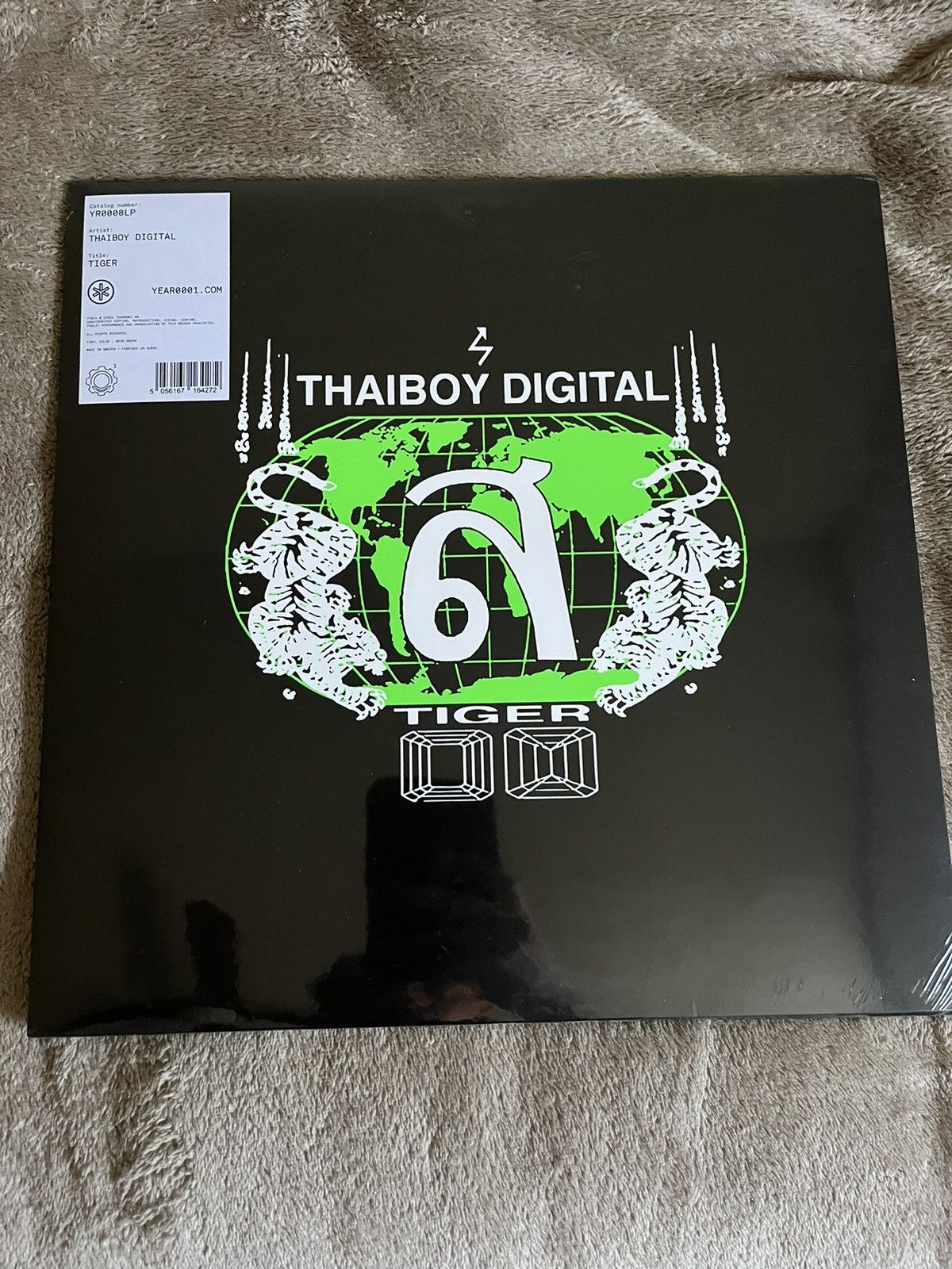 Drain Gang × Sad Boys Thaiboy Digital Tiger Vinyl Record Size ONE SIZE - 1 Thumbnail